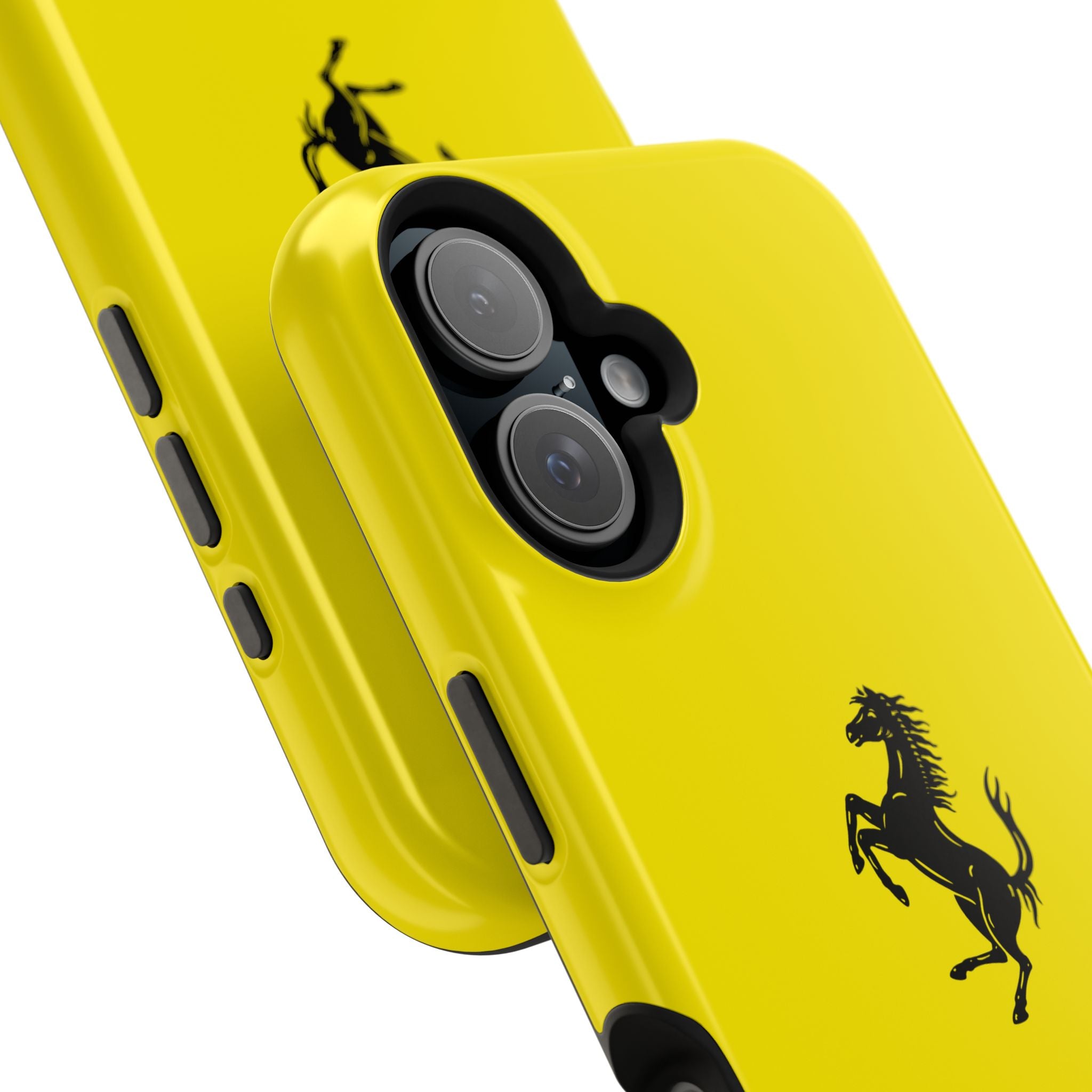 Ferrari horse Giallo Modena inspired Tough Cases