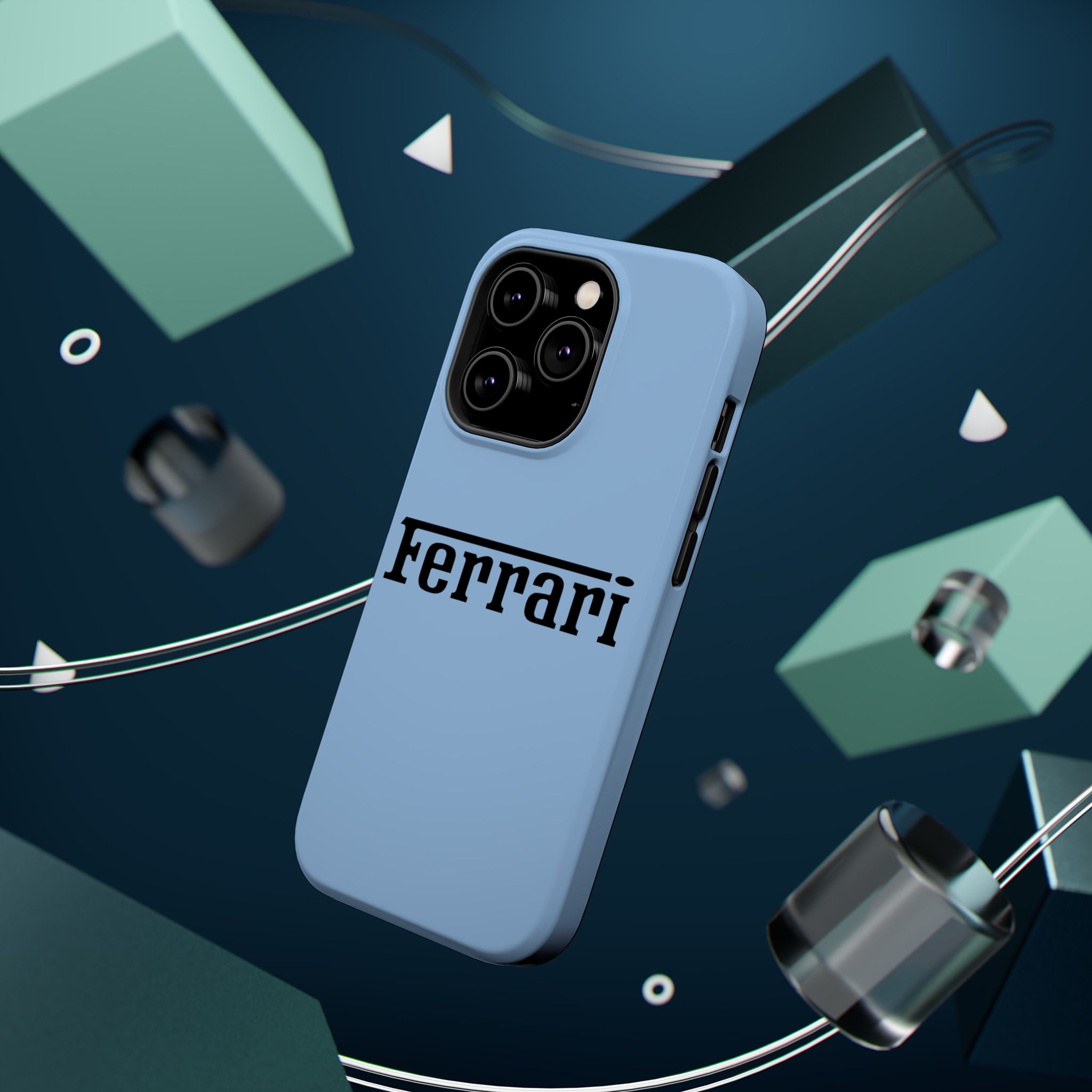 Ferrari Grigio Alloy inspired Magnetic Tough Cases