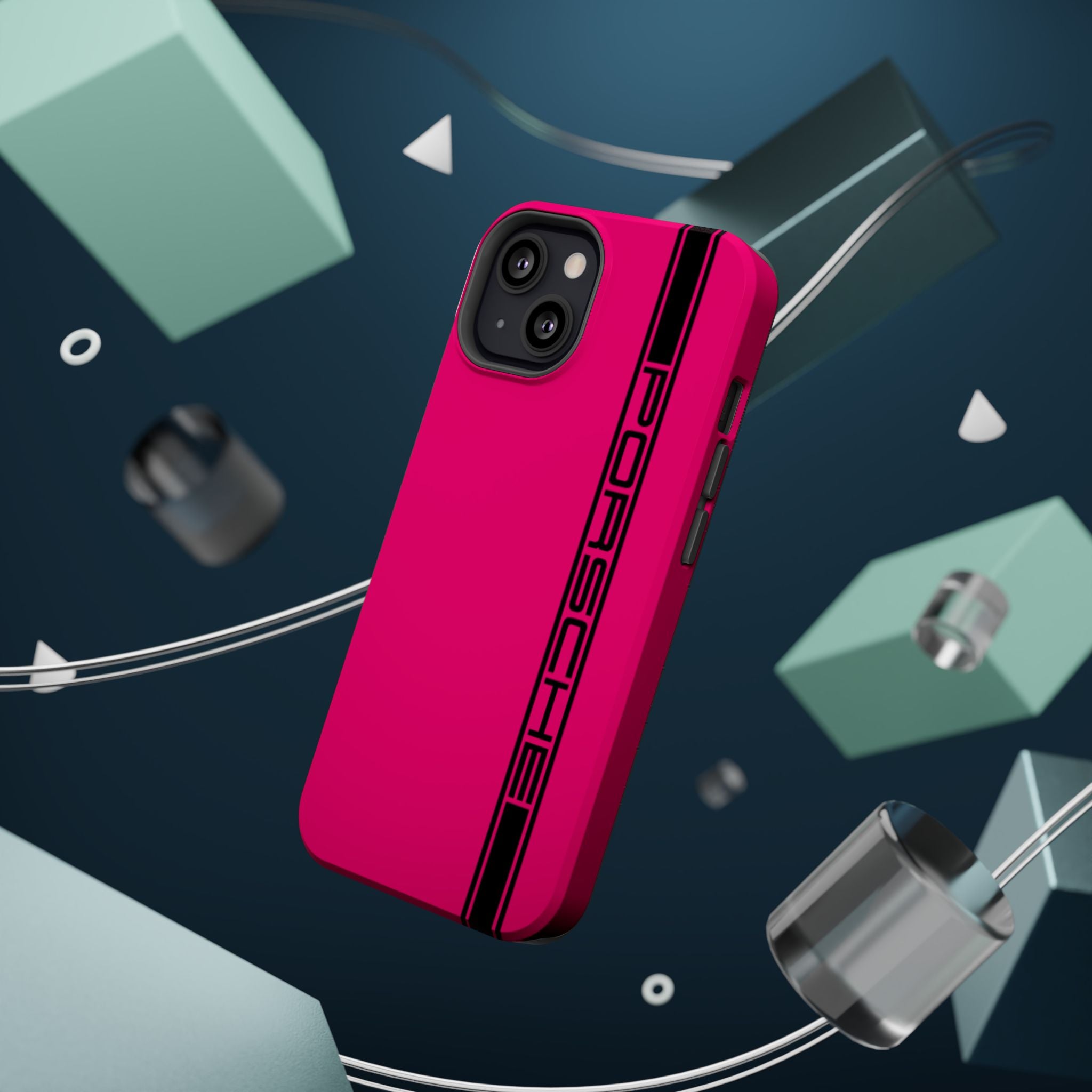 Porsche Rubystar colored inspired Magnetic Tough Cases