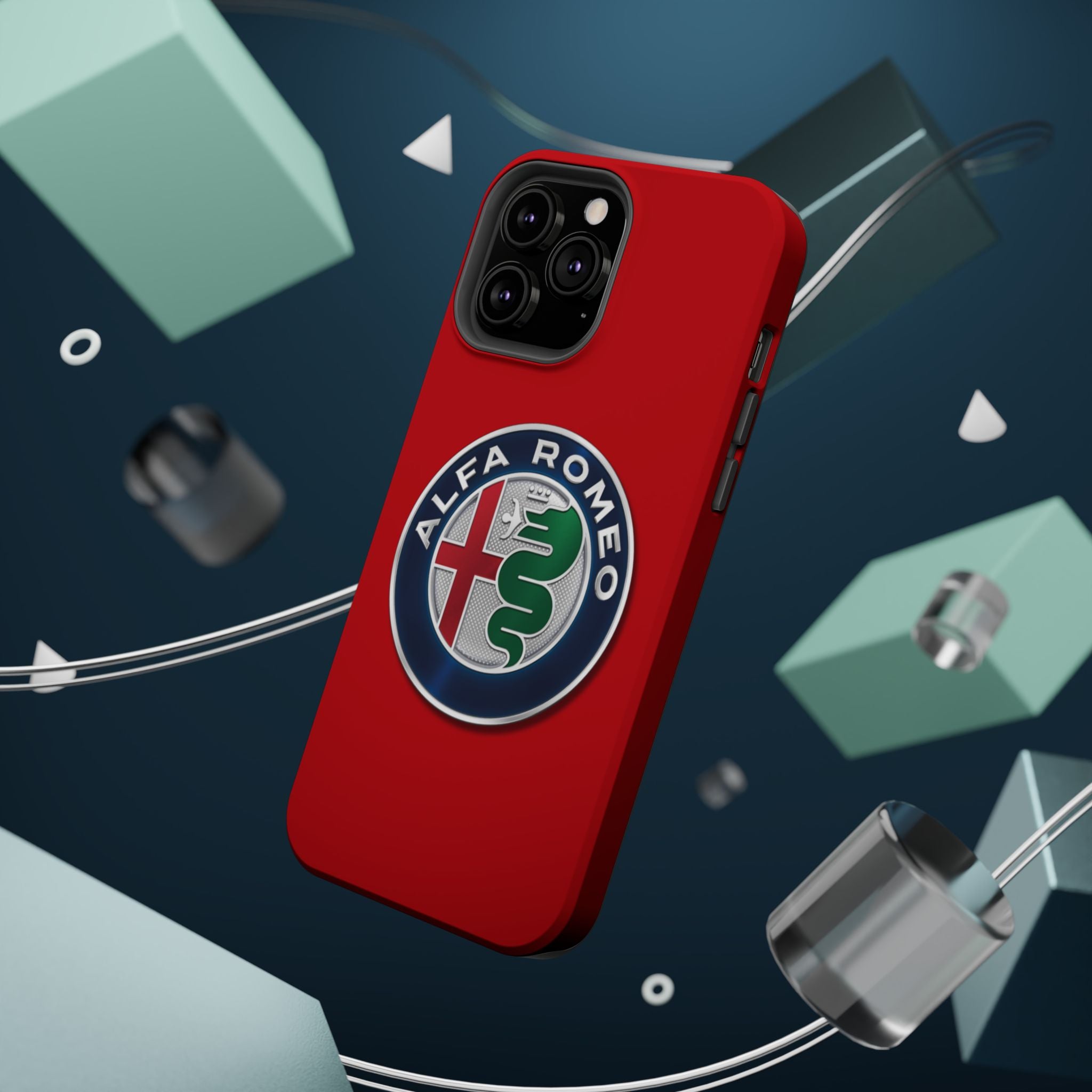 Alfa Romeo Red inspired Magnetic Tough Cases