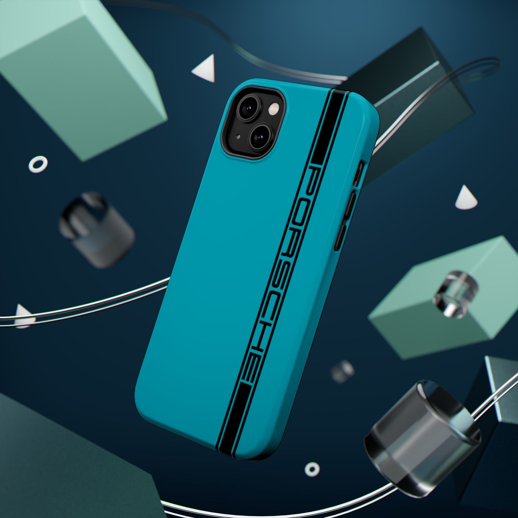 Porsche Miami blue inspired Magnetic Tough Cases