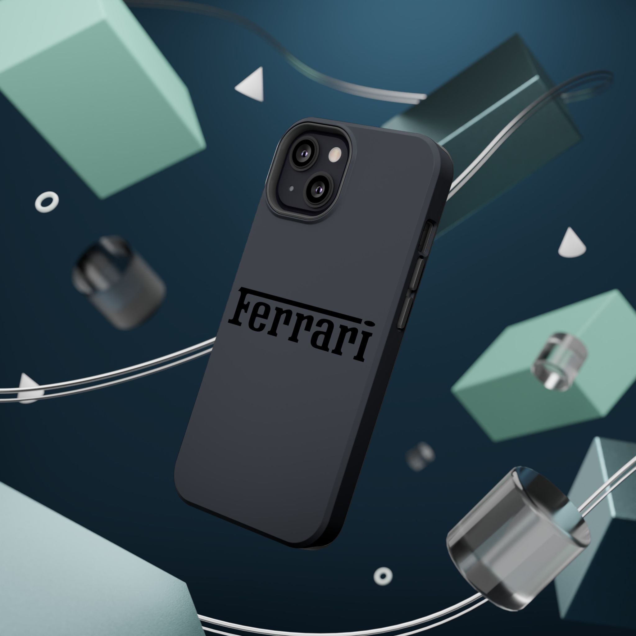 Ferrari Grigio Silverstone inspired Magnetic Tough Cases