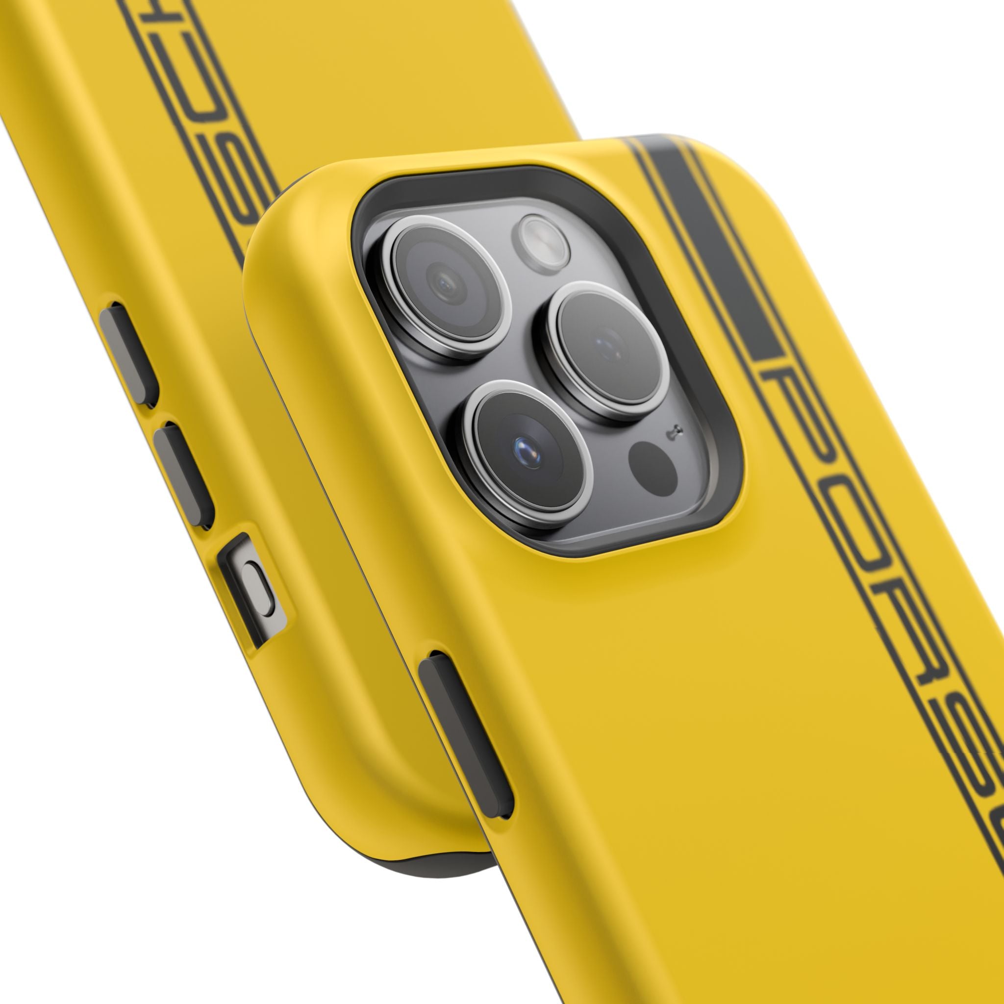 Porsche Speed yellow inspired Magnetic Tough Cases