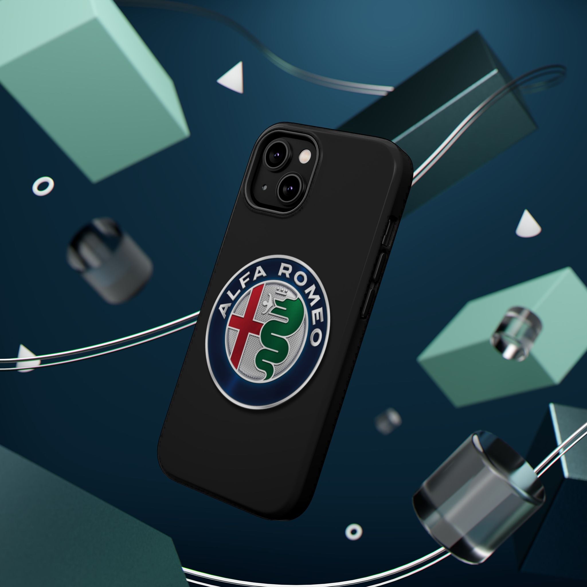 Vesuvio Gray inspired Magnetic Tough Cases