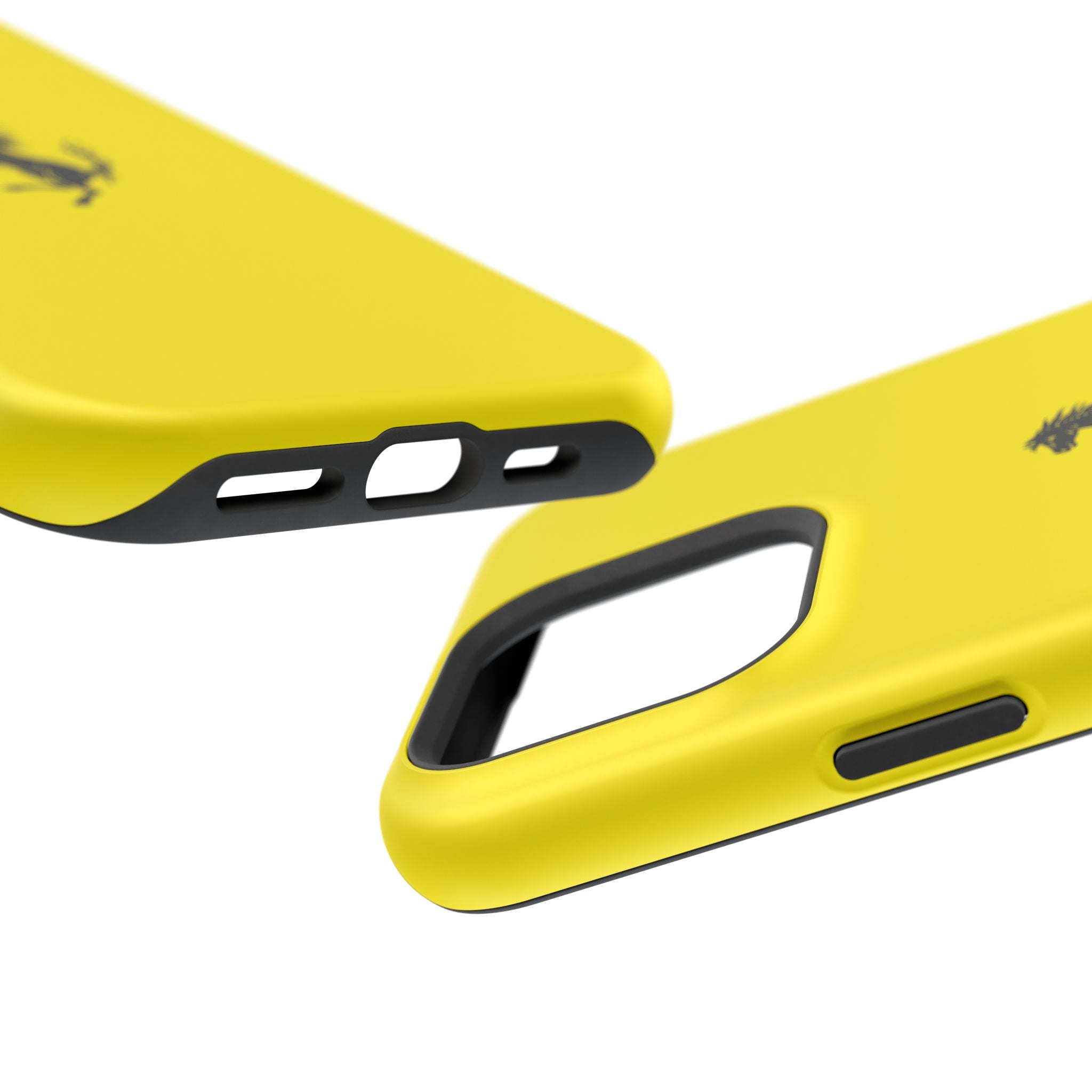 Ferrari horse Giallo Modena inspired Tough Cases