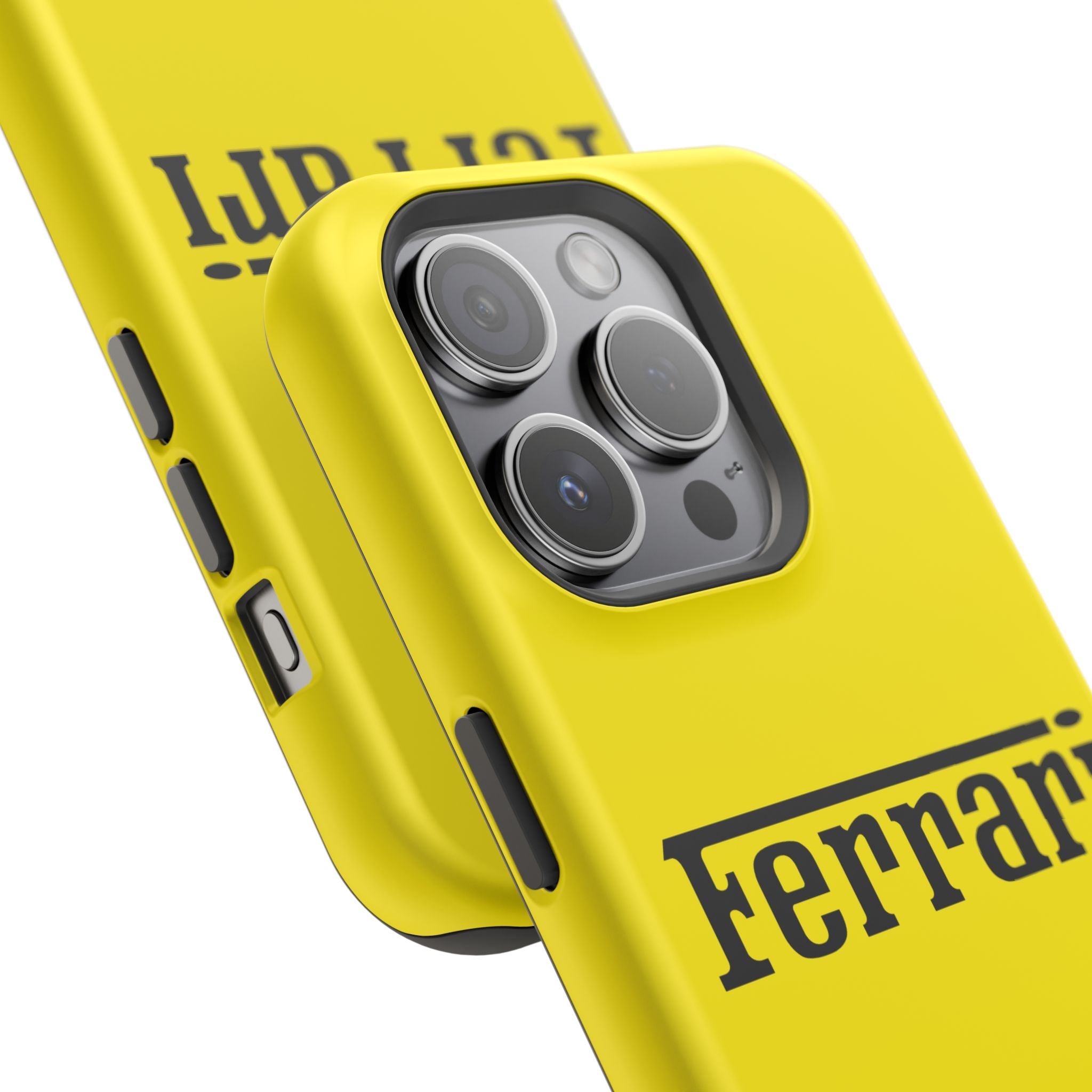 Ferrari Giallo Modena Inspired Magnetic Tough Cases