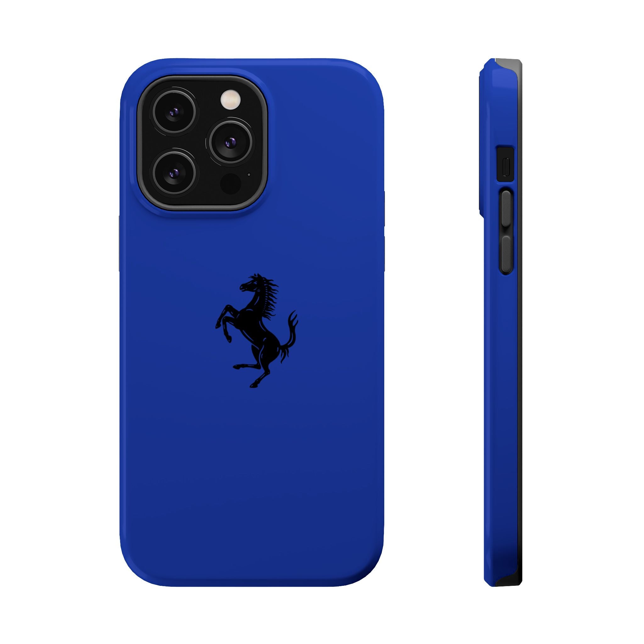 Ferrari horse blu Tour de France inspired Magnetic Tough Cases