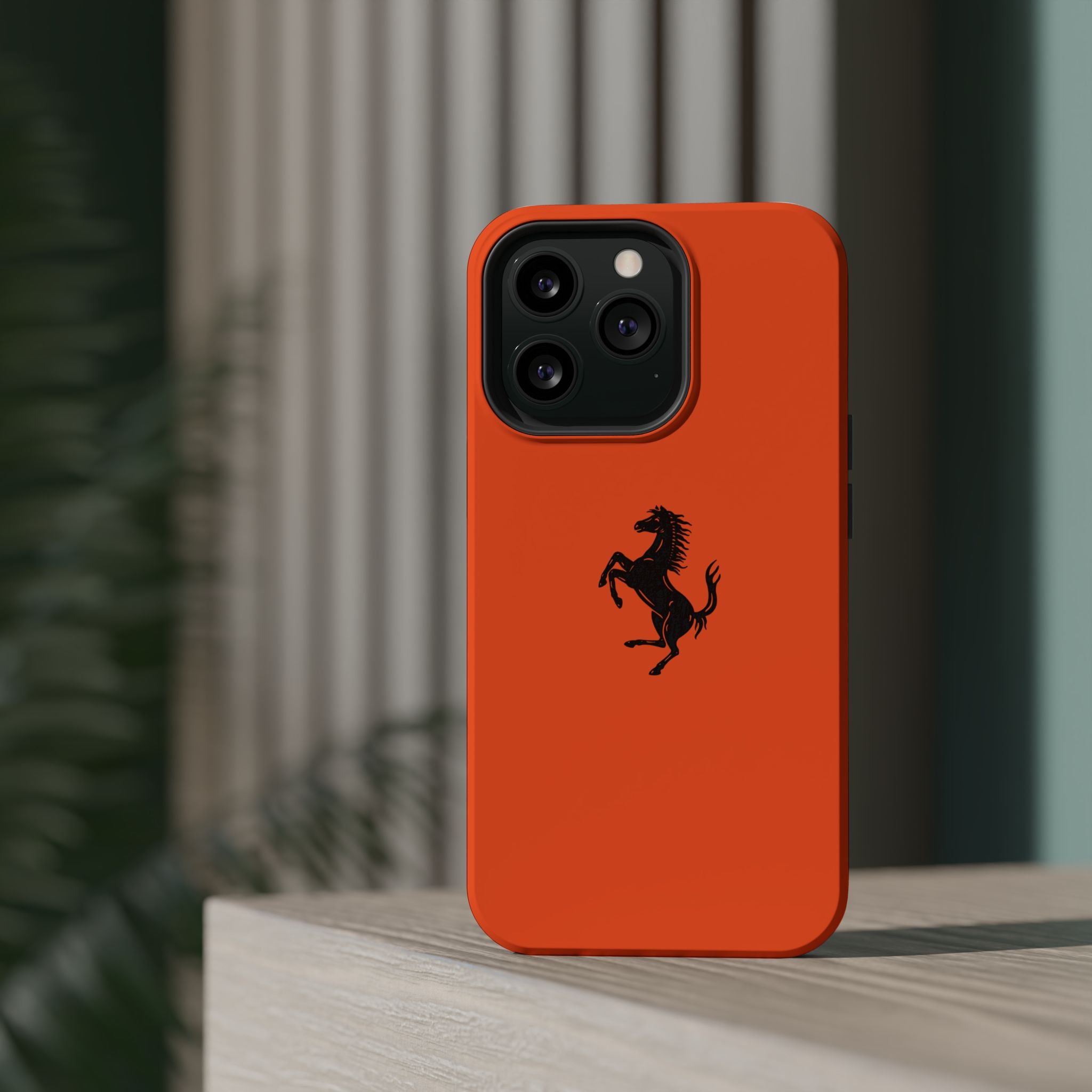Ferrari horse Rosso Dino inspired Magnetic Tough Cases