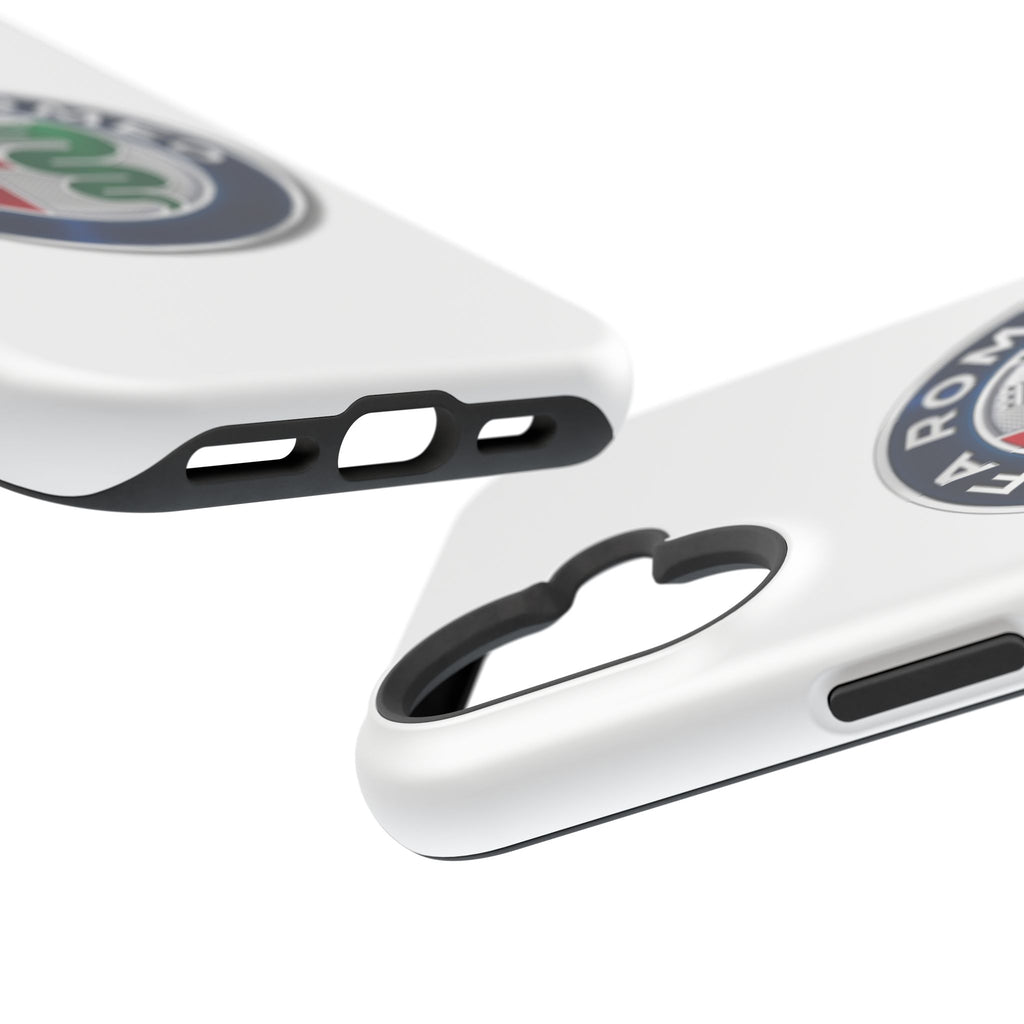 Alfa Romeo White Magnetic Tough Cases