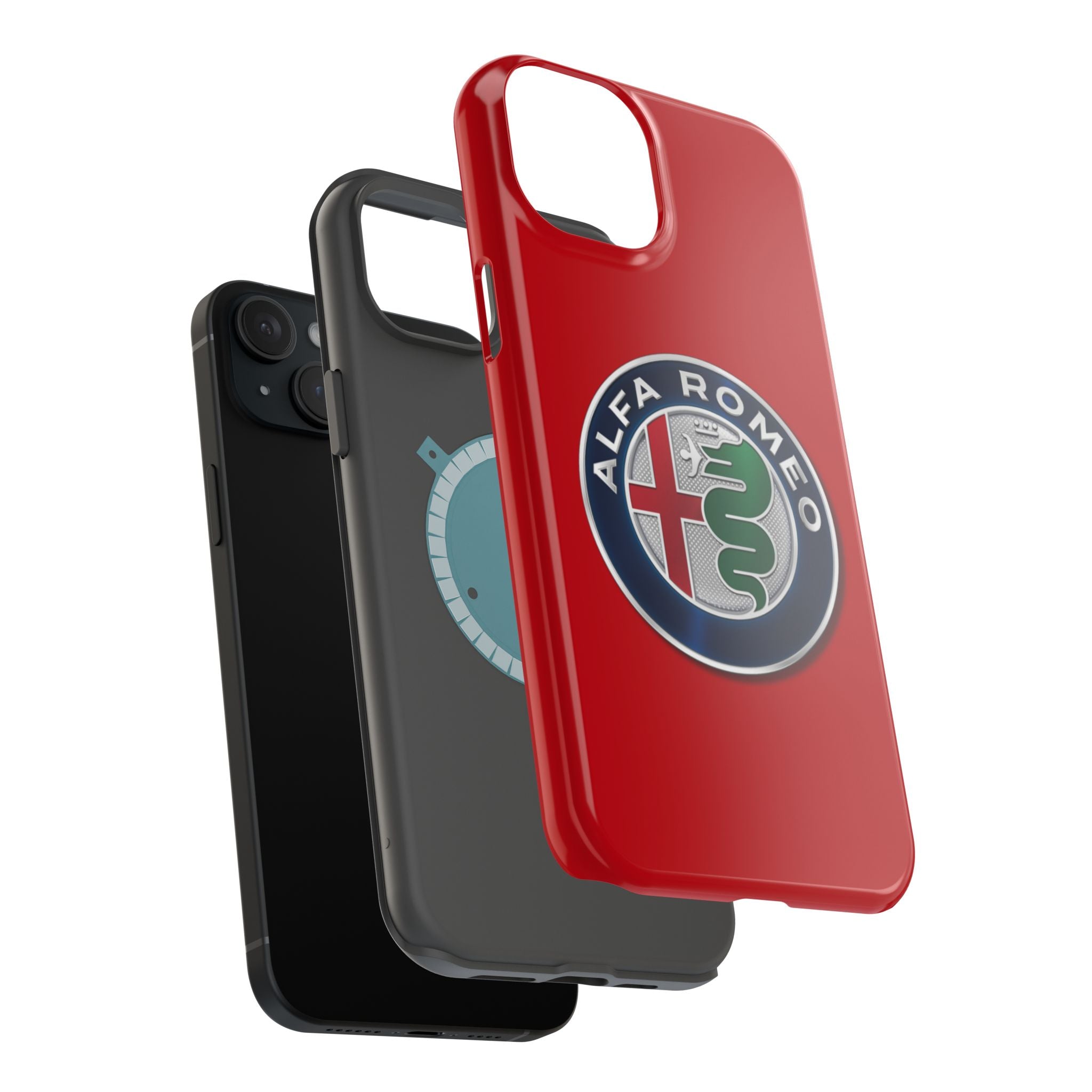 Alfa Romeo Red inspired Magnetic Tough Cases