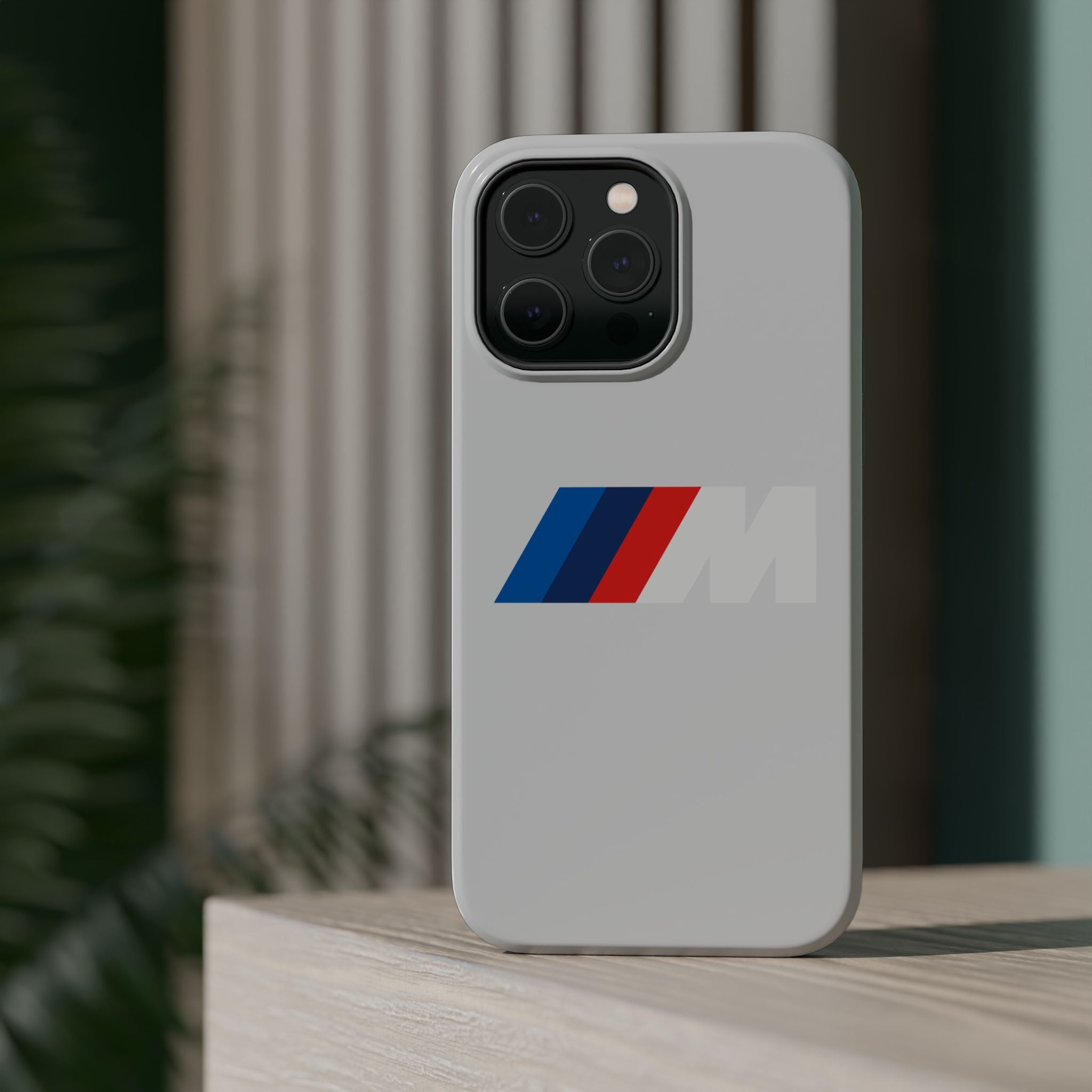 M badge inspired Magnetic Tough Cases
