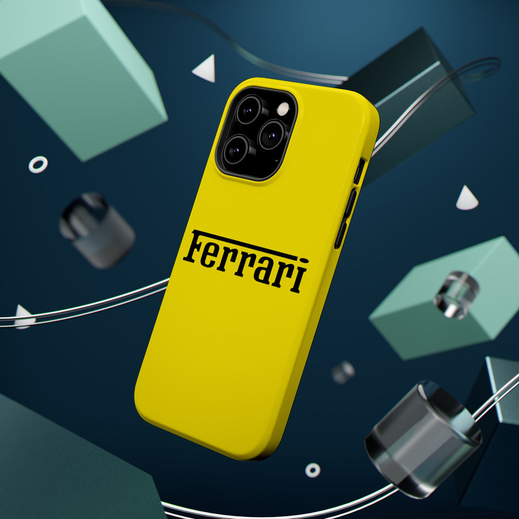 Ferrari Giallo Modena Inspired Magnetic Tough Cases