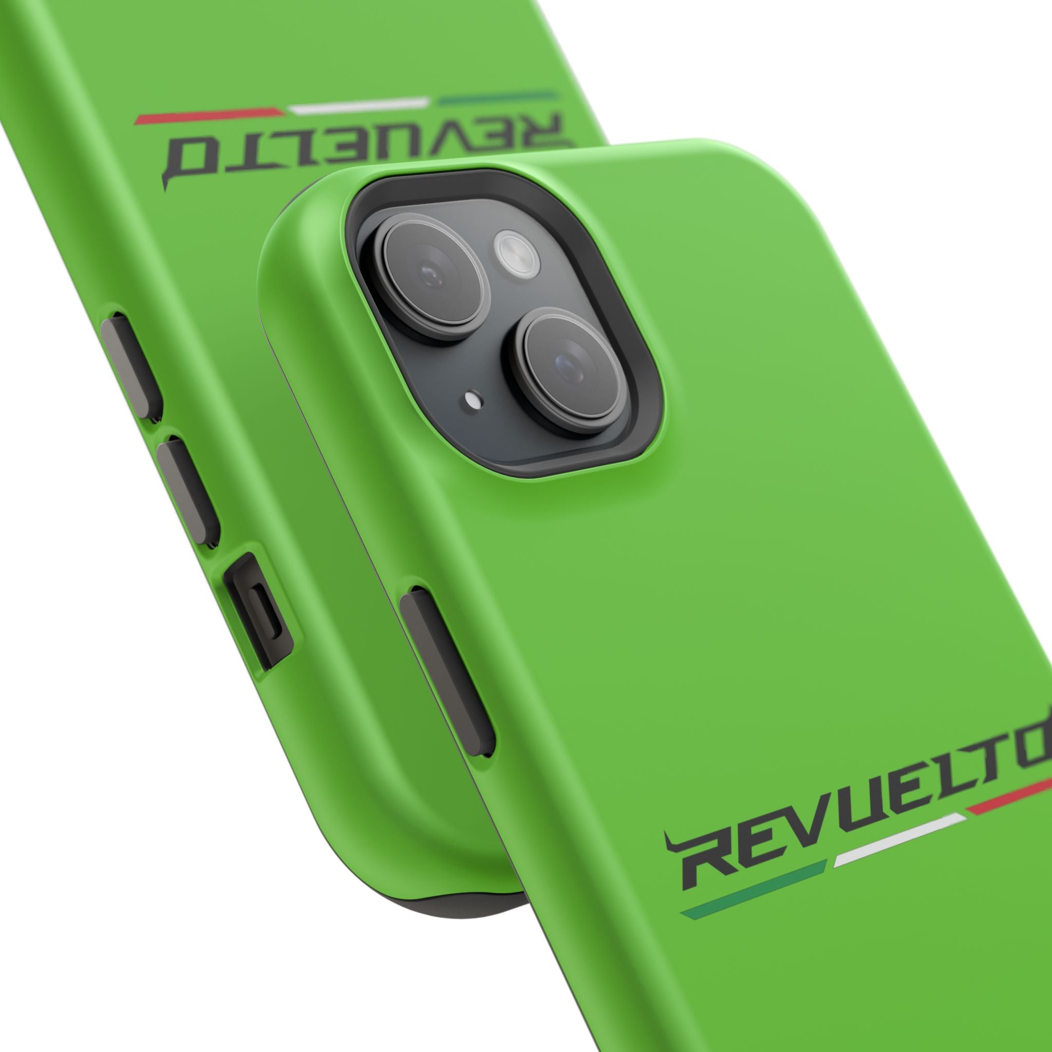 Lamborghini Revuelto Green inspired Magnetic Tough Cases