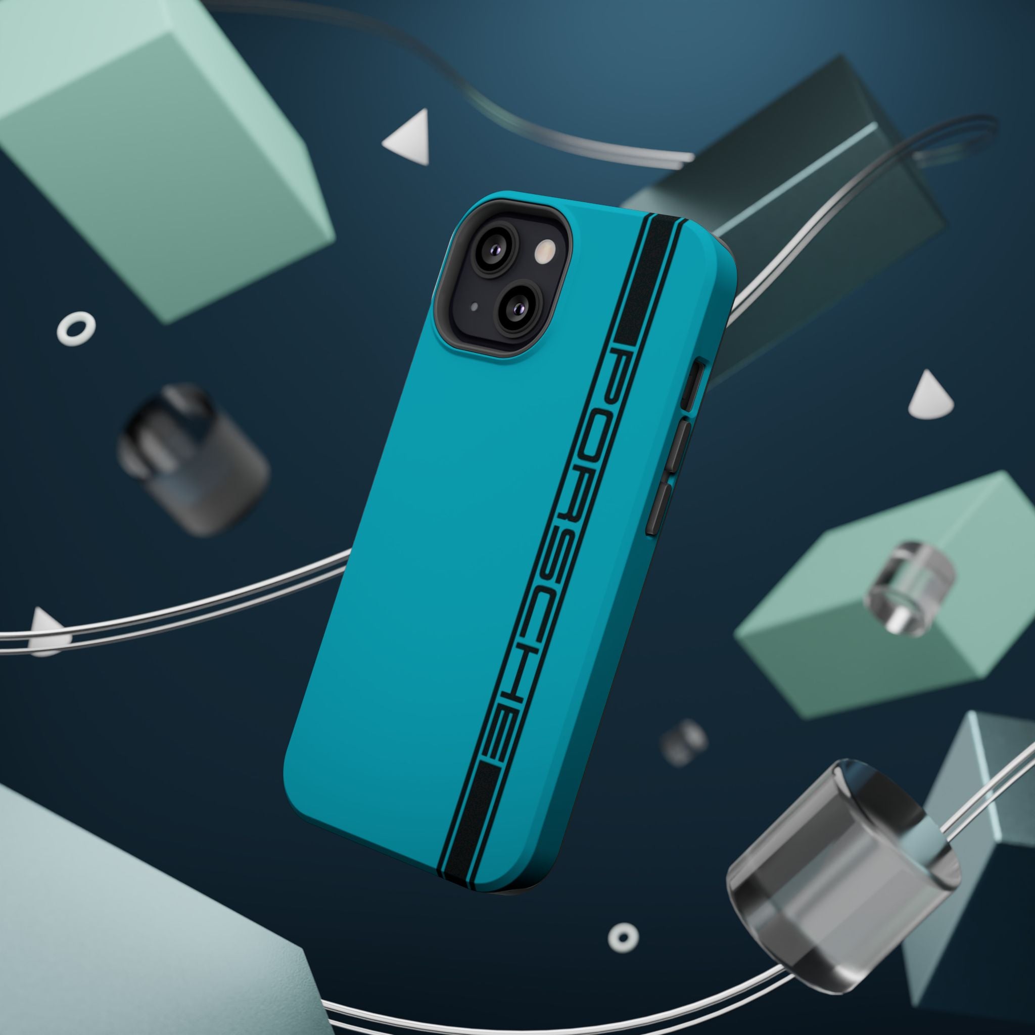 Porsche Miami blue inspired Magnetic Tough Cases