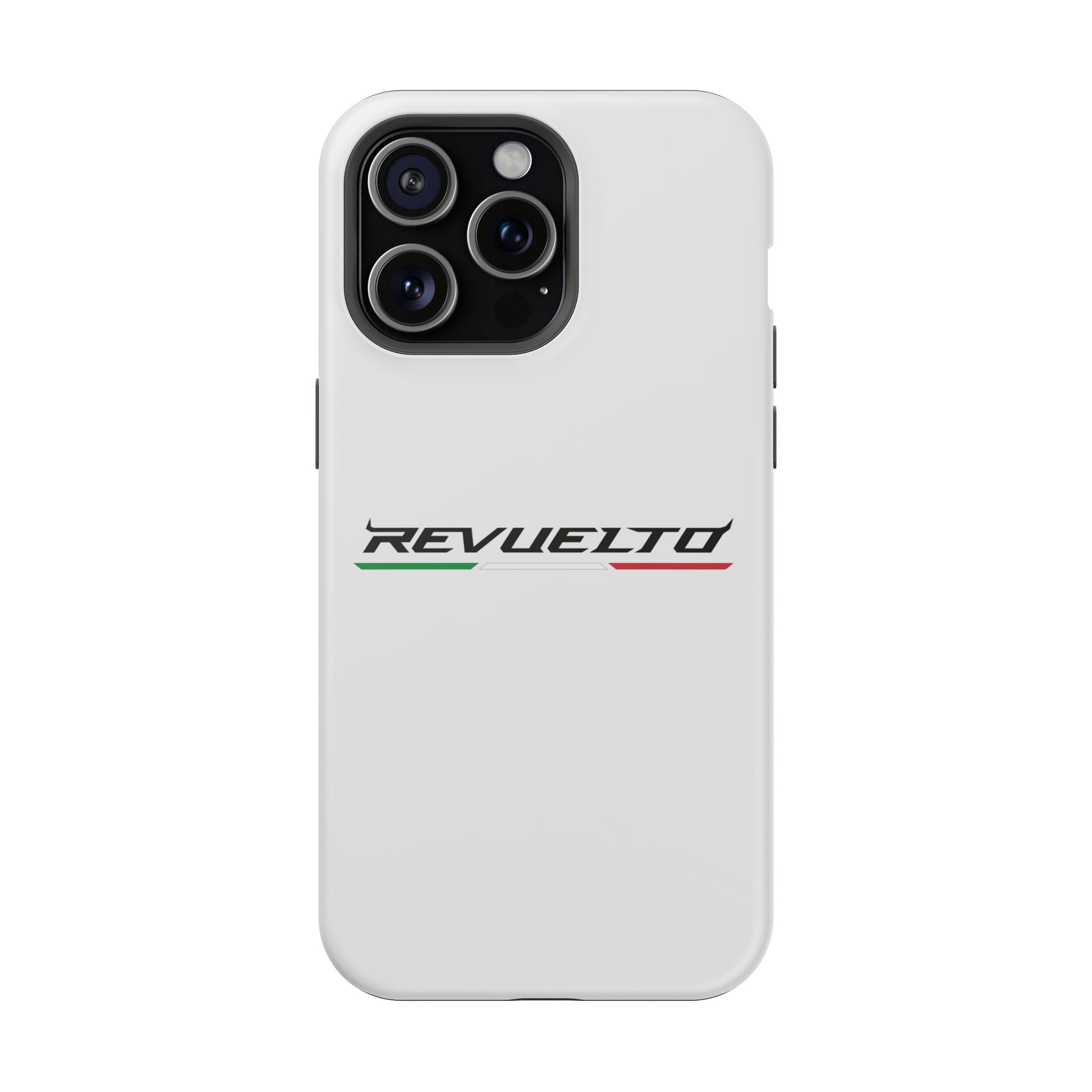 Lamborghini Revuelto White inspired Magnetic Tough Cases