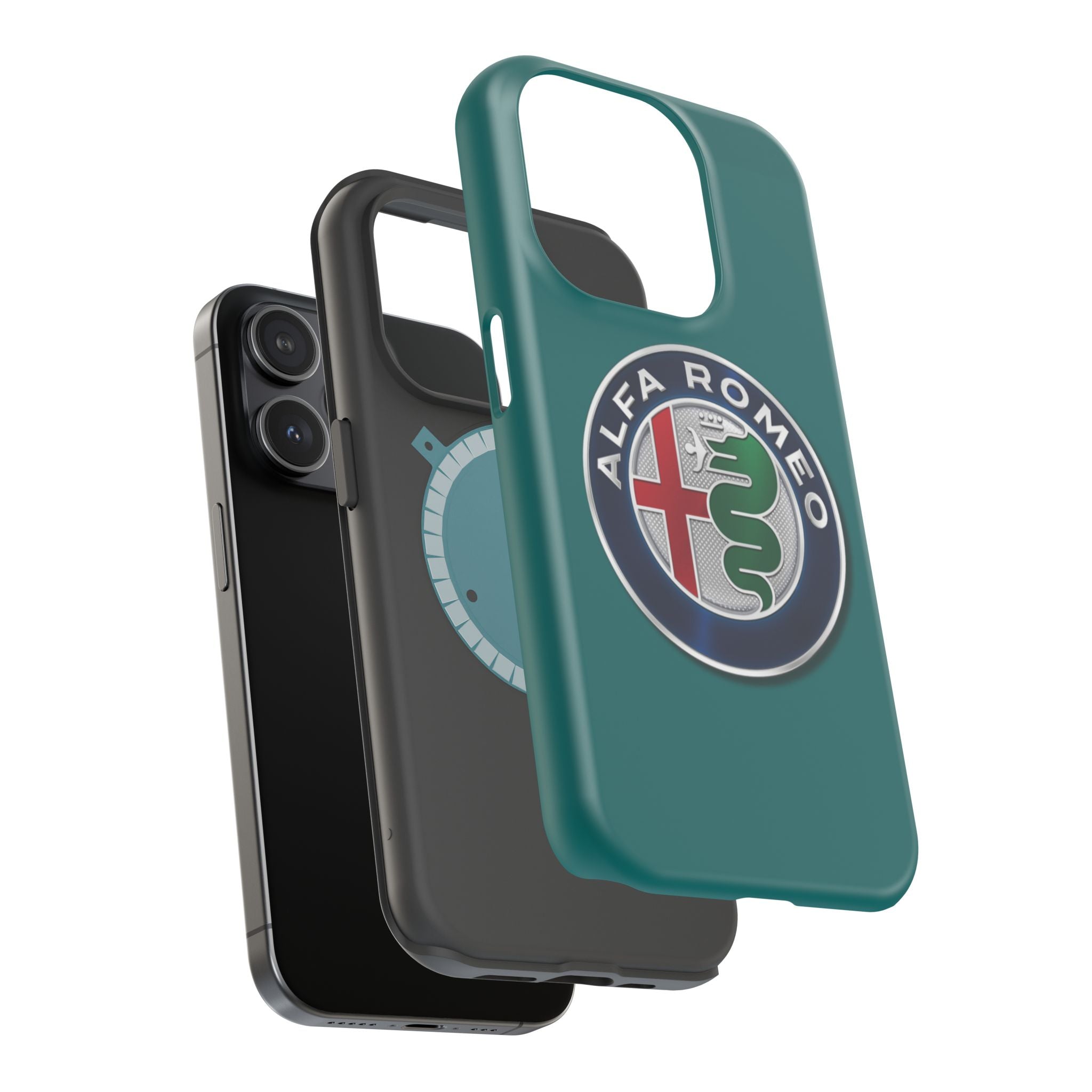 Alfa Romeo Green Magnetic Tough Cases