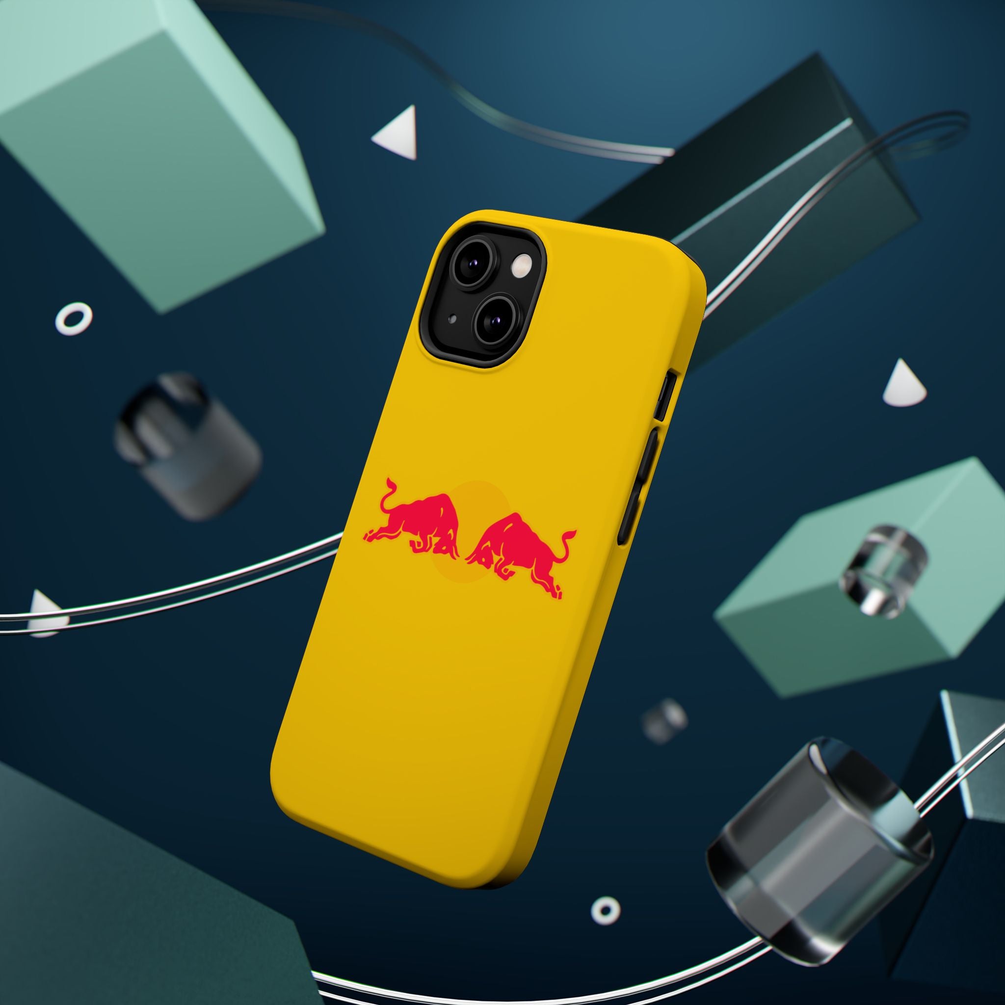 Red Bull yellow inspired Magnetic Tough Cases