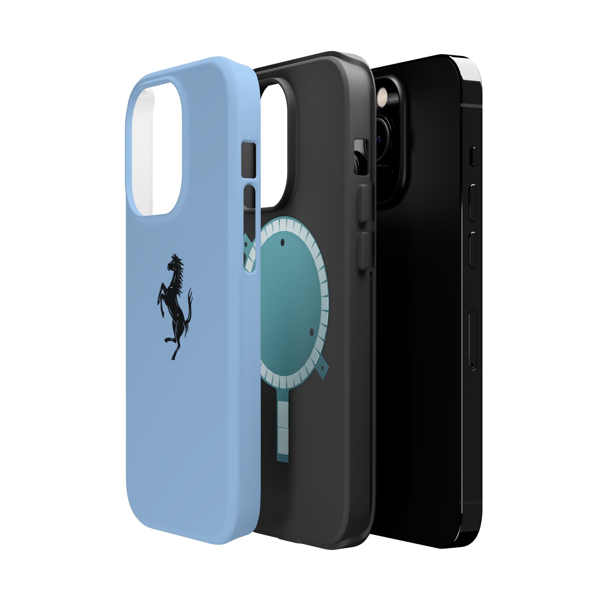 Ferrari hose Grigio alloy inspired Magnetic Tough Cases