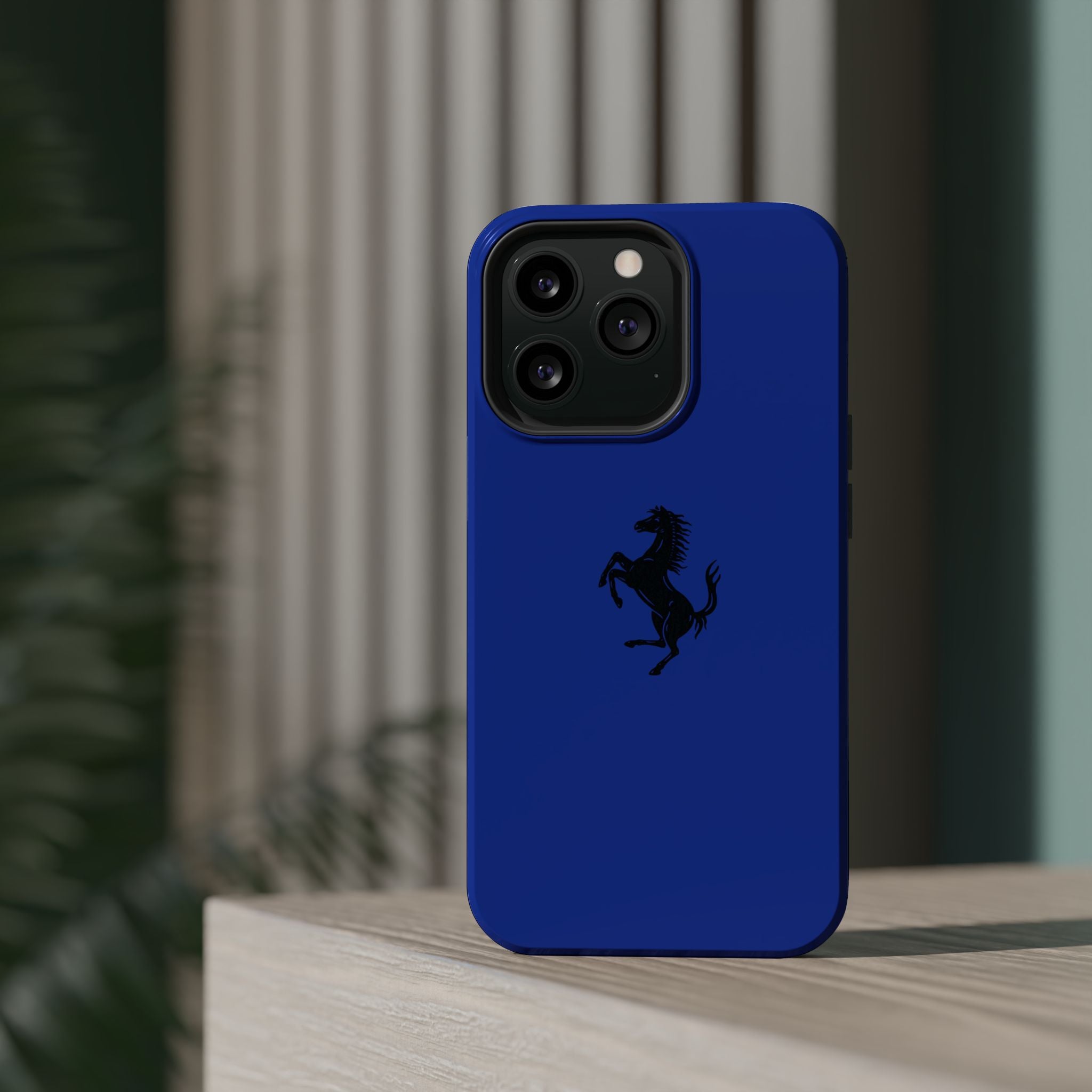 Ferrari horse blu Tour de France inspired Magnetic Tough Cases