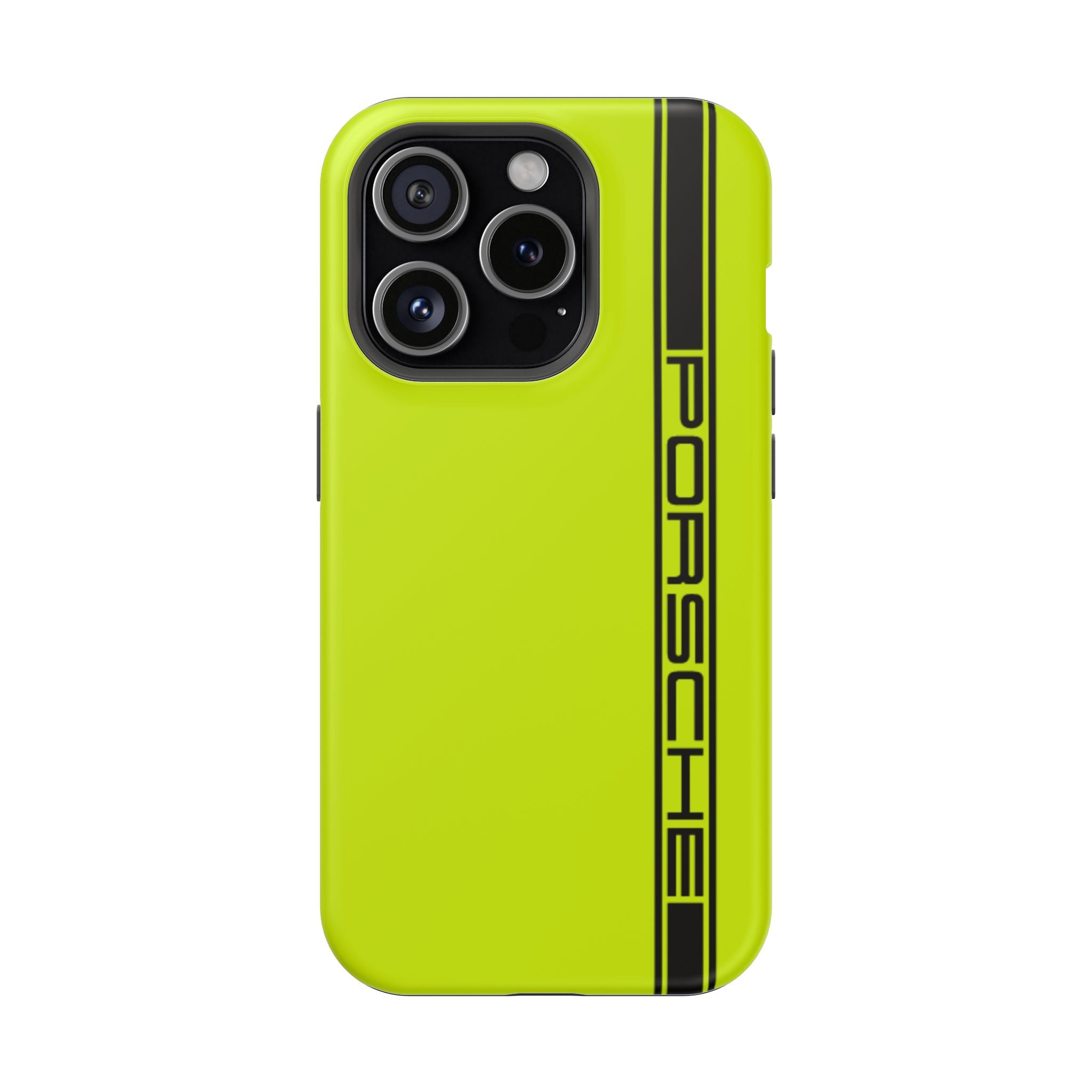 Porsche Acid Green Magnetic Tough Cases