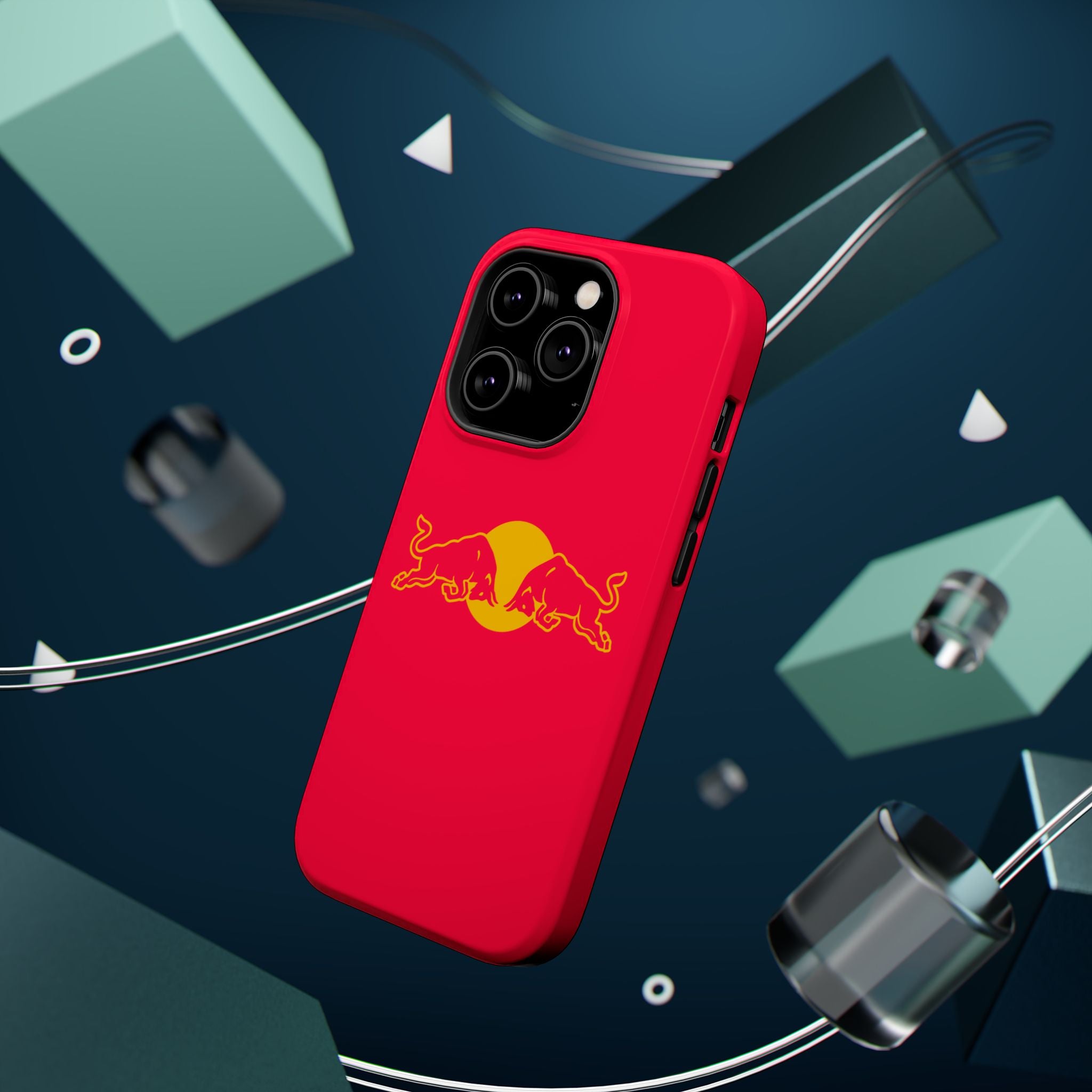 Red Bull red inspired Magnetic Tough Cases