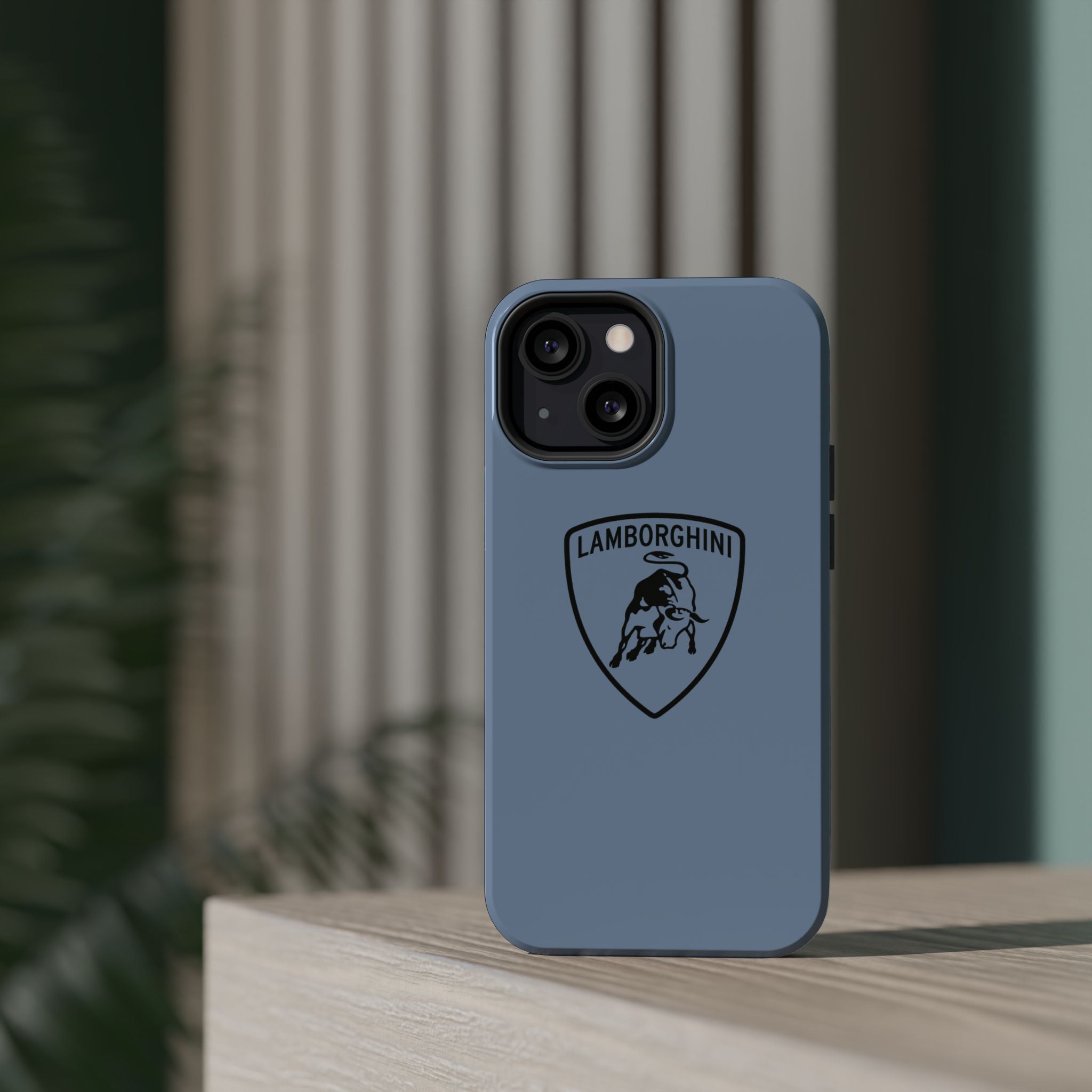 Lamborghini Azzurro Thetys inspired Magnetic Tough Cases