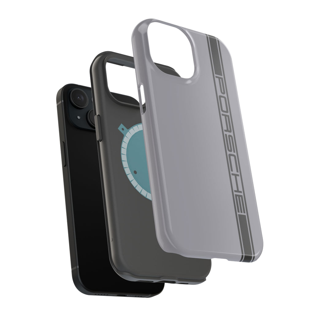 Porsche Chalk grey inspired Magnetic Tough Cases