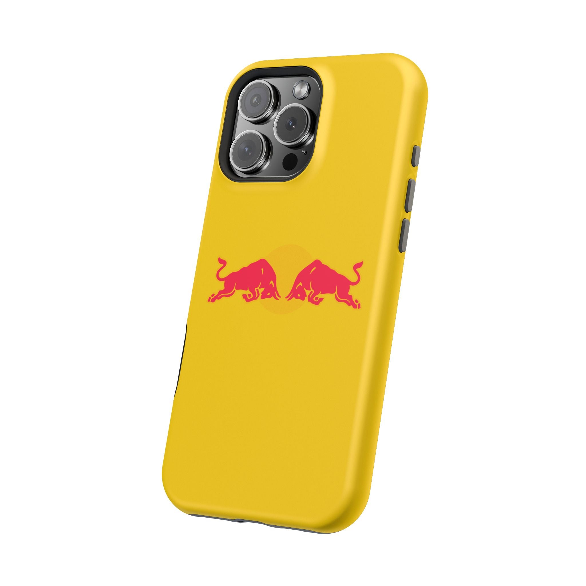 Red Bull yellow inspired Magnetic Tough Cases