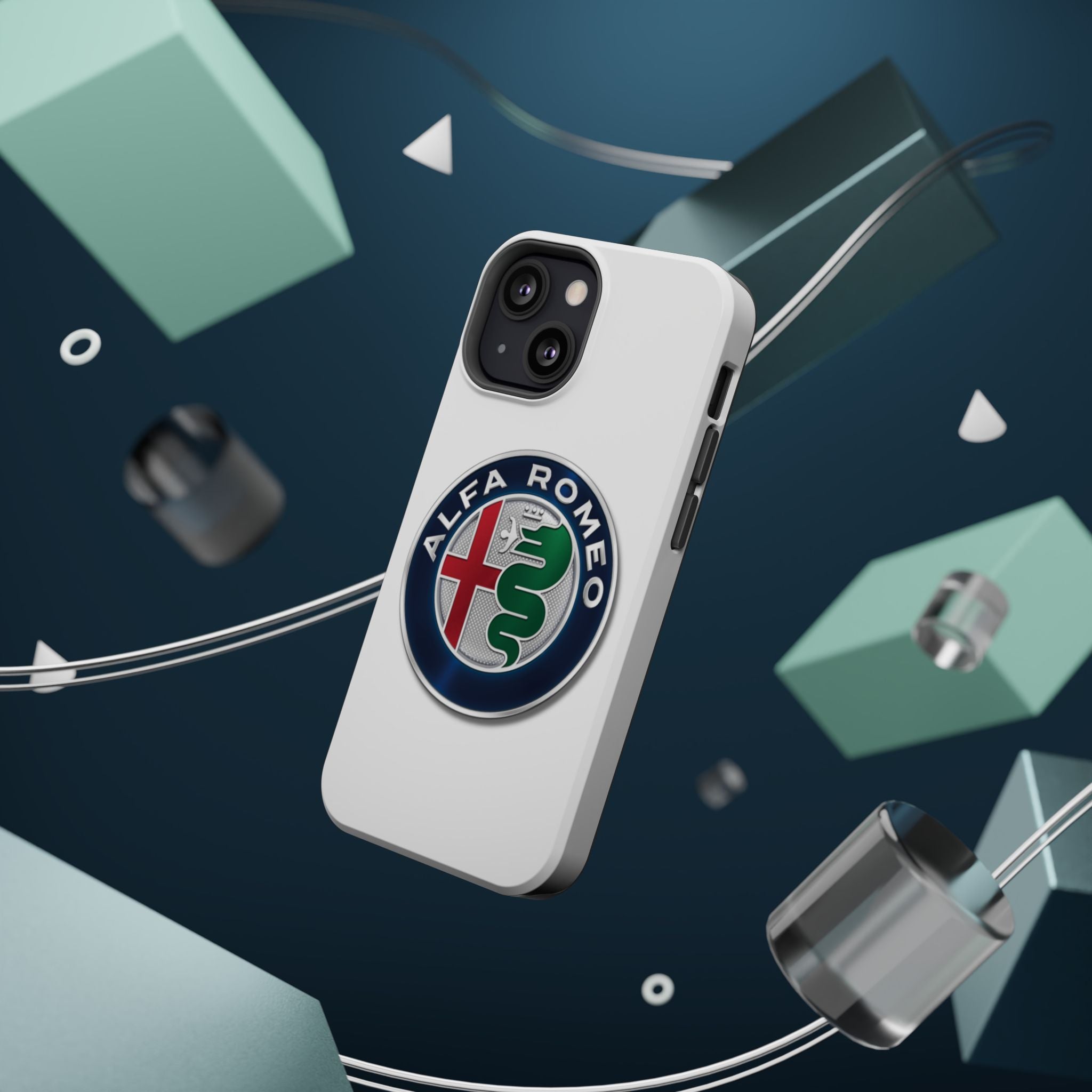 Milano White inspired Magnetic Tough Cases
