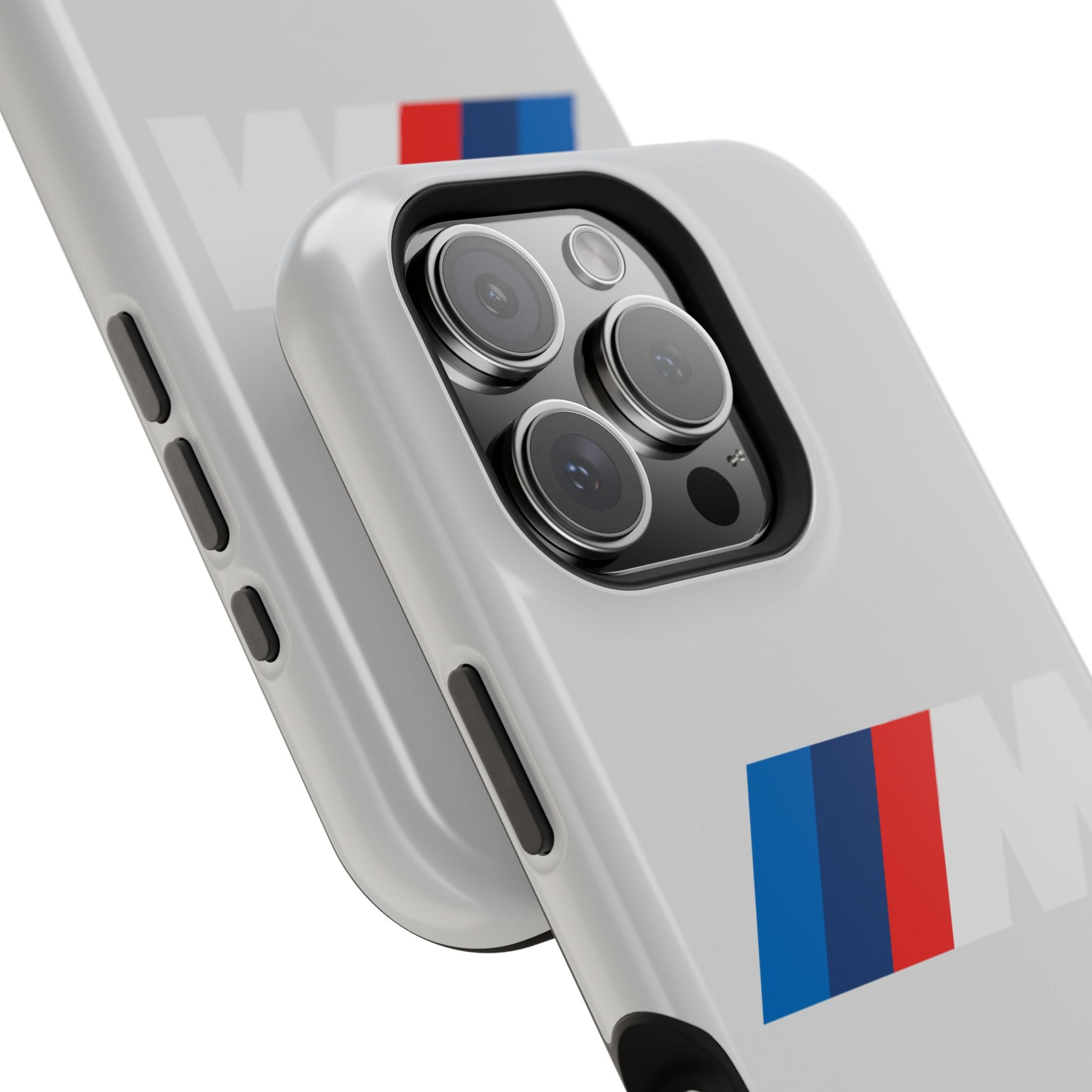 M badge inspired Magnetic Tough Cases