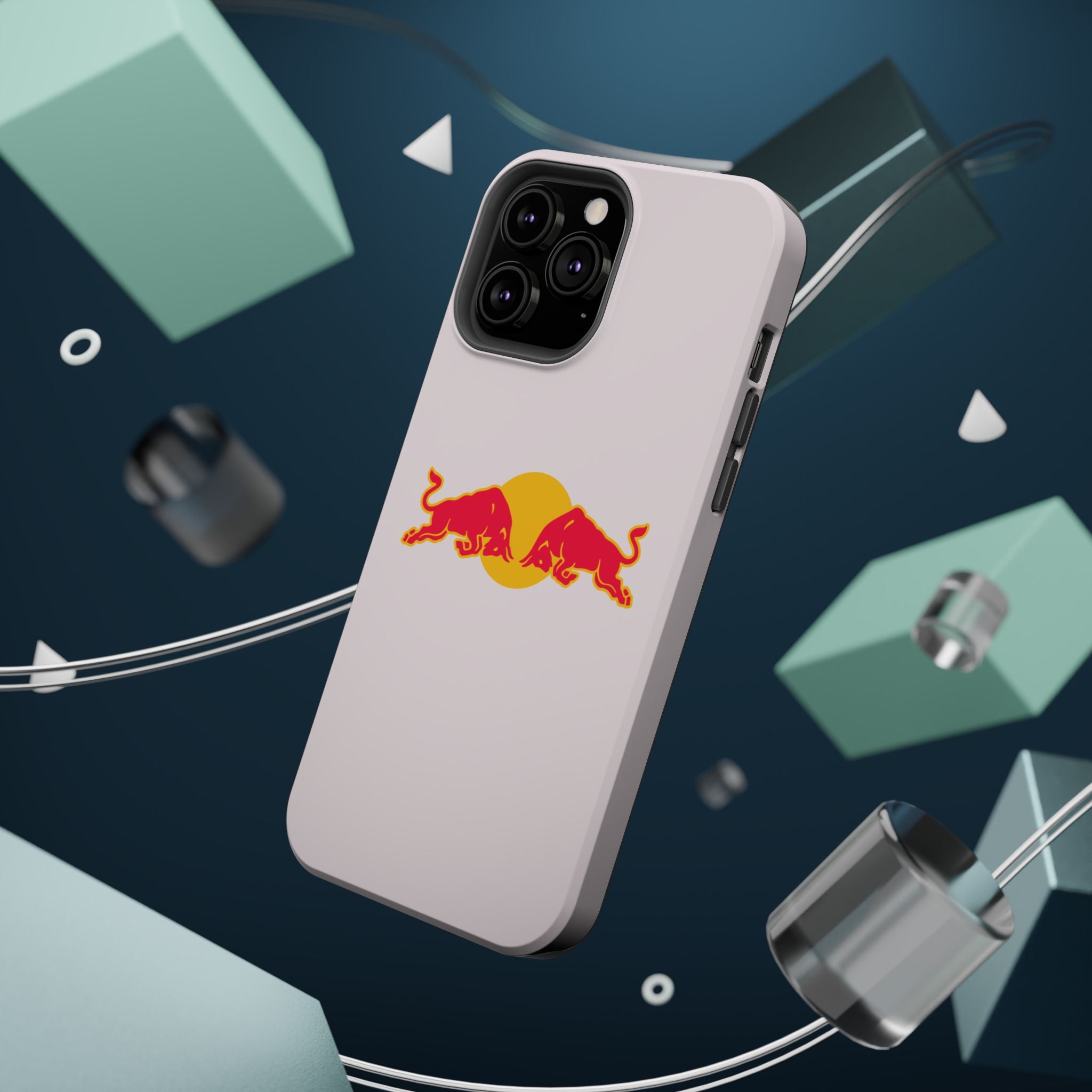 Red Bull white inspired Magnetic Tough Cases