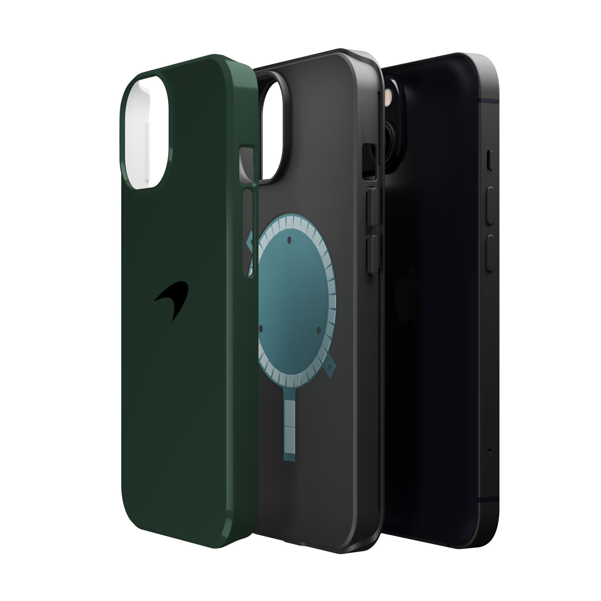 Racing green mclaren inspired Magnetic Tough Cases