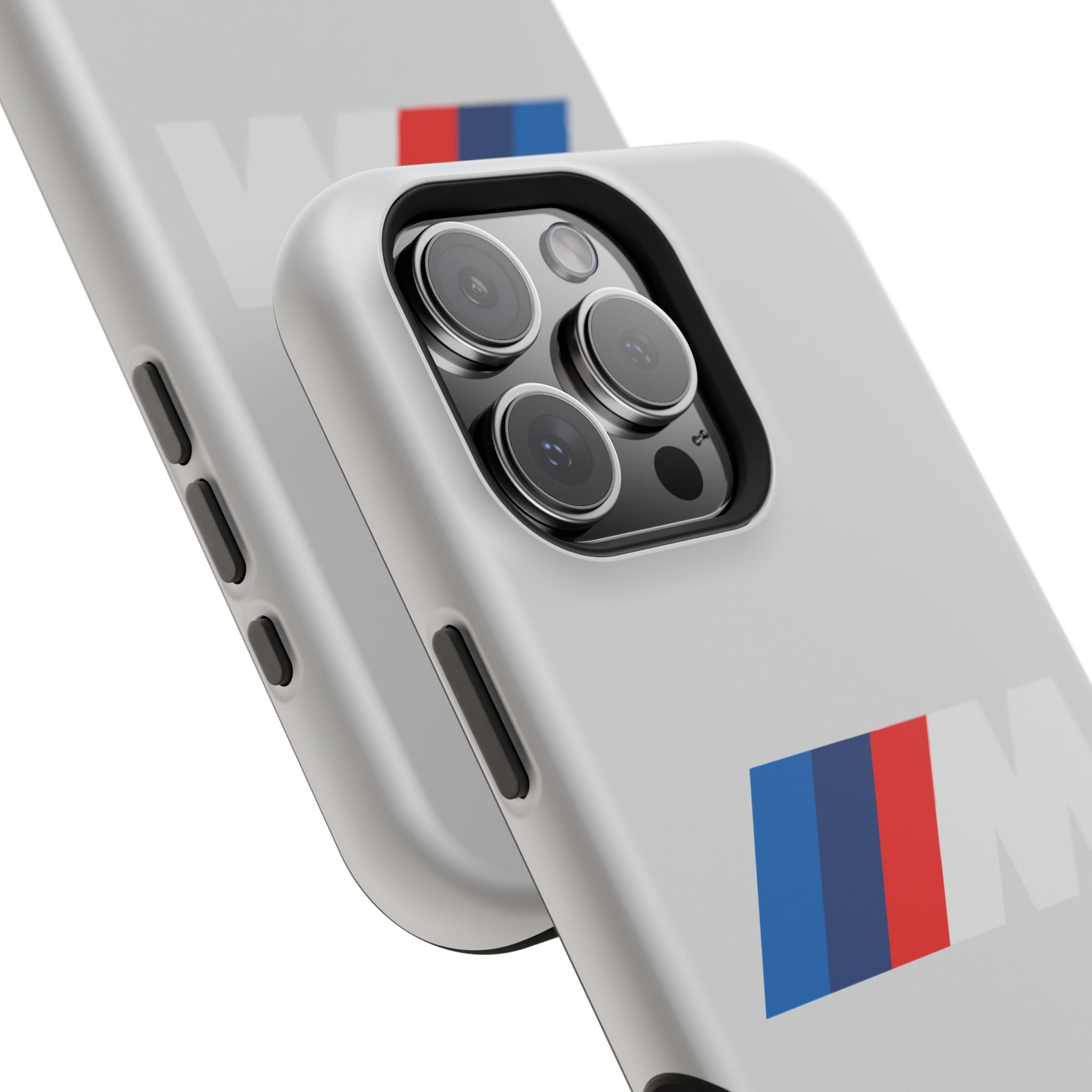M badge inspired Magnetic Tough Cases