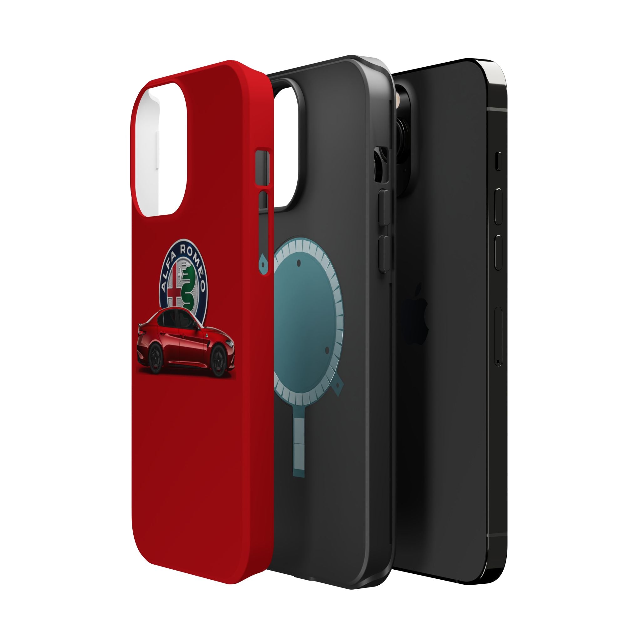 Alfa Romeo inspired Magnetic Tough Cases