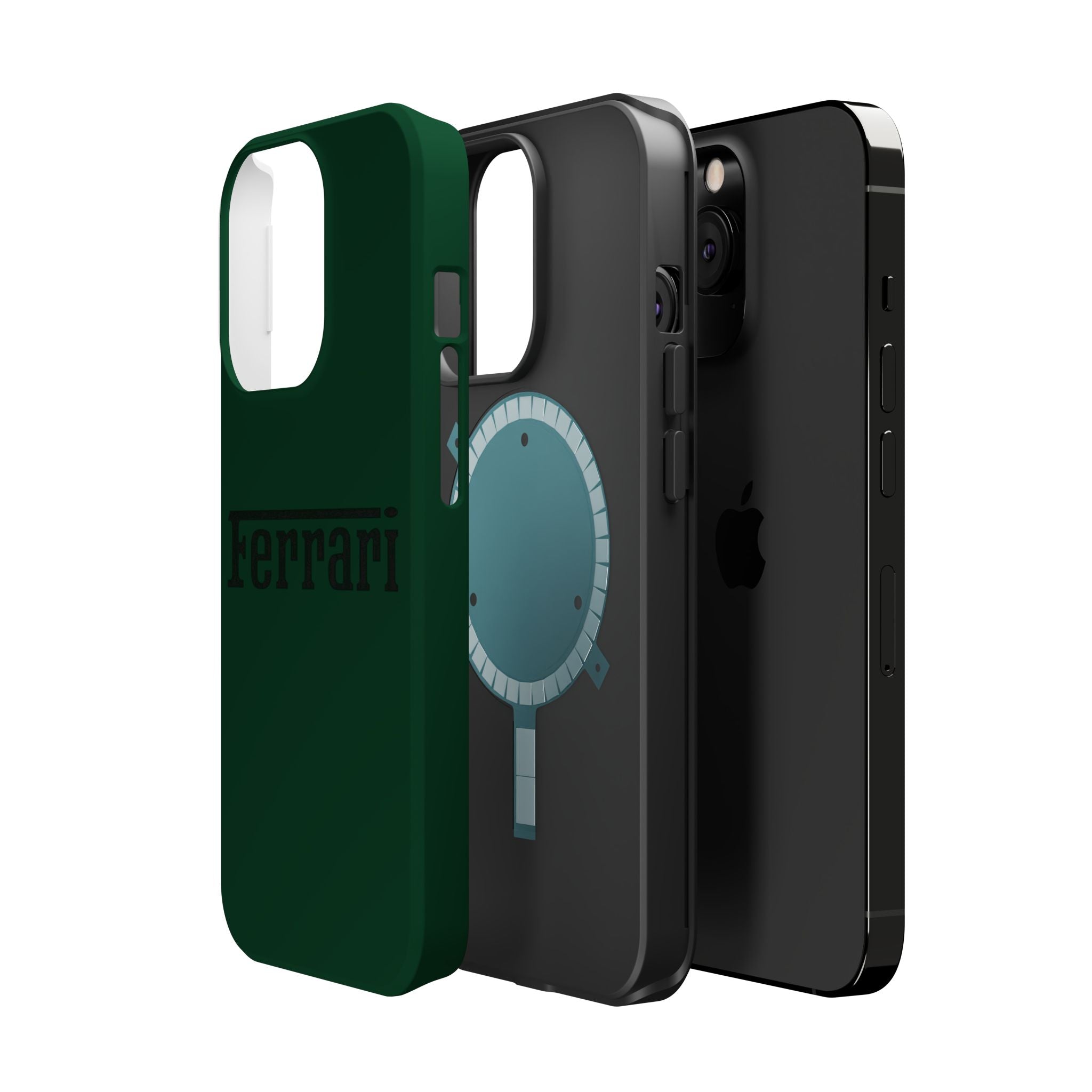 Ferrari Verde British inspired Magnetic Tough Cases