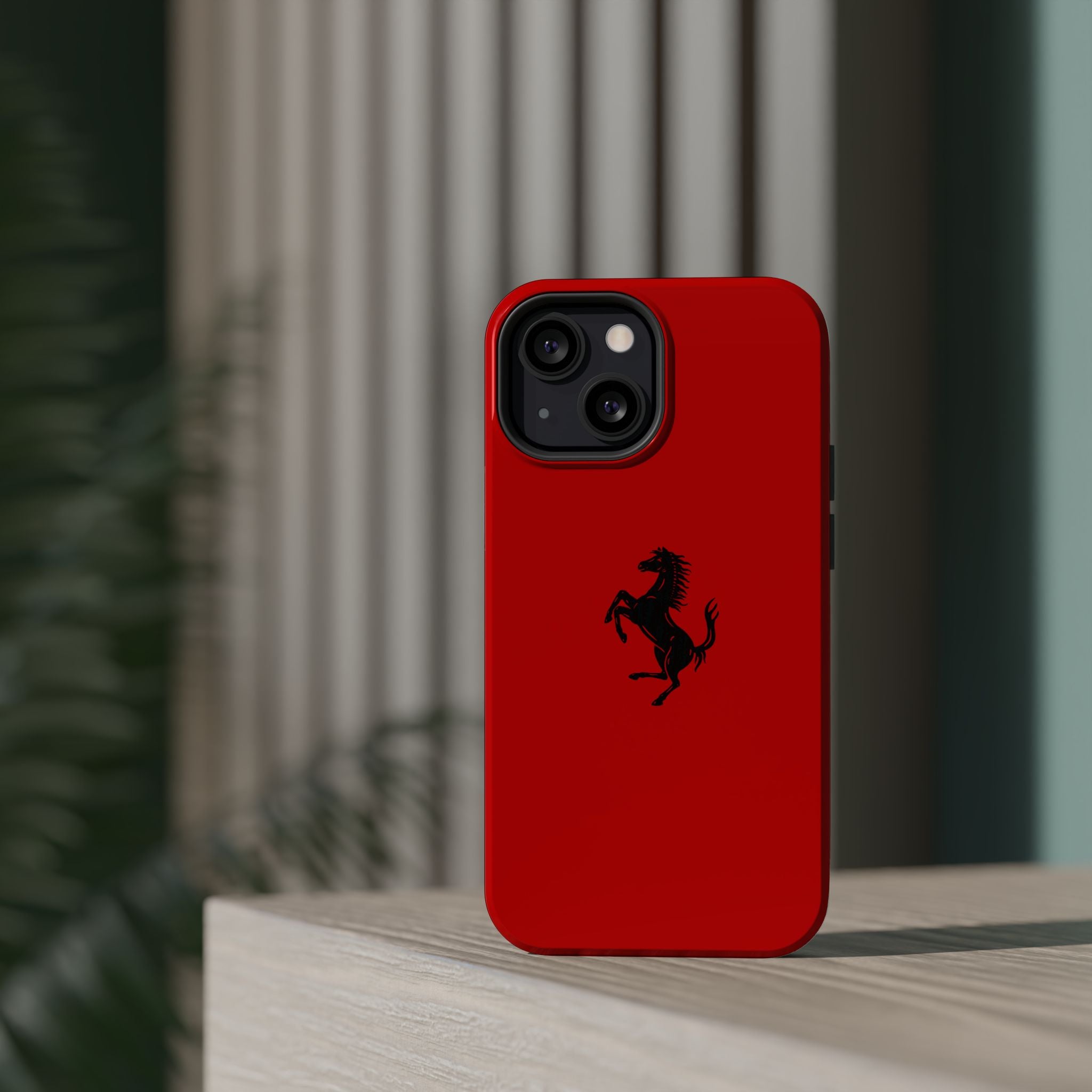 Ferrari horse Rosso corsa inspired Magnetic Tough Cases