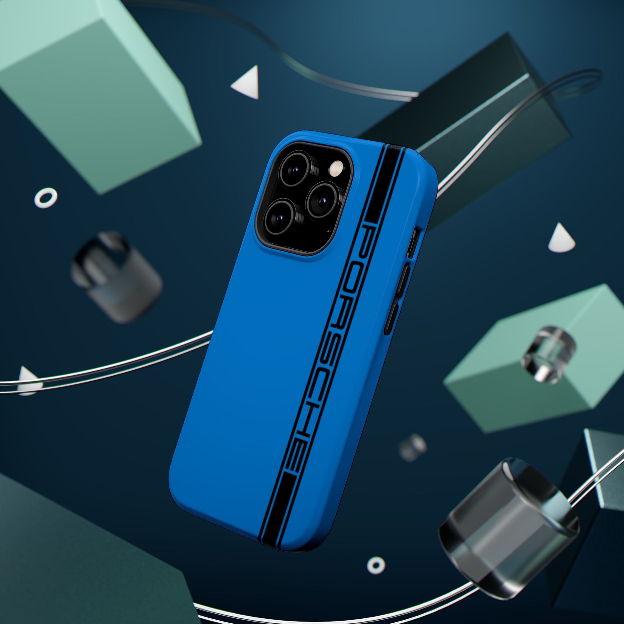 Porsche Riviera Blue inspired Magnetic Tough Cases