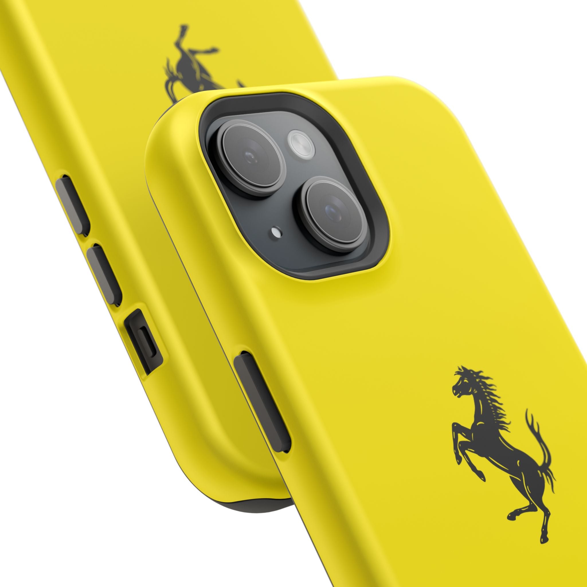 Ferrari horse Giallo Modena inspired Tough Cases