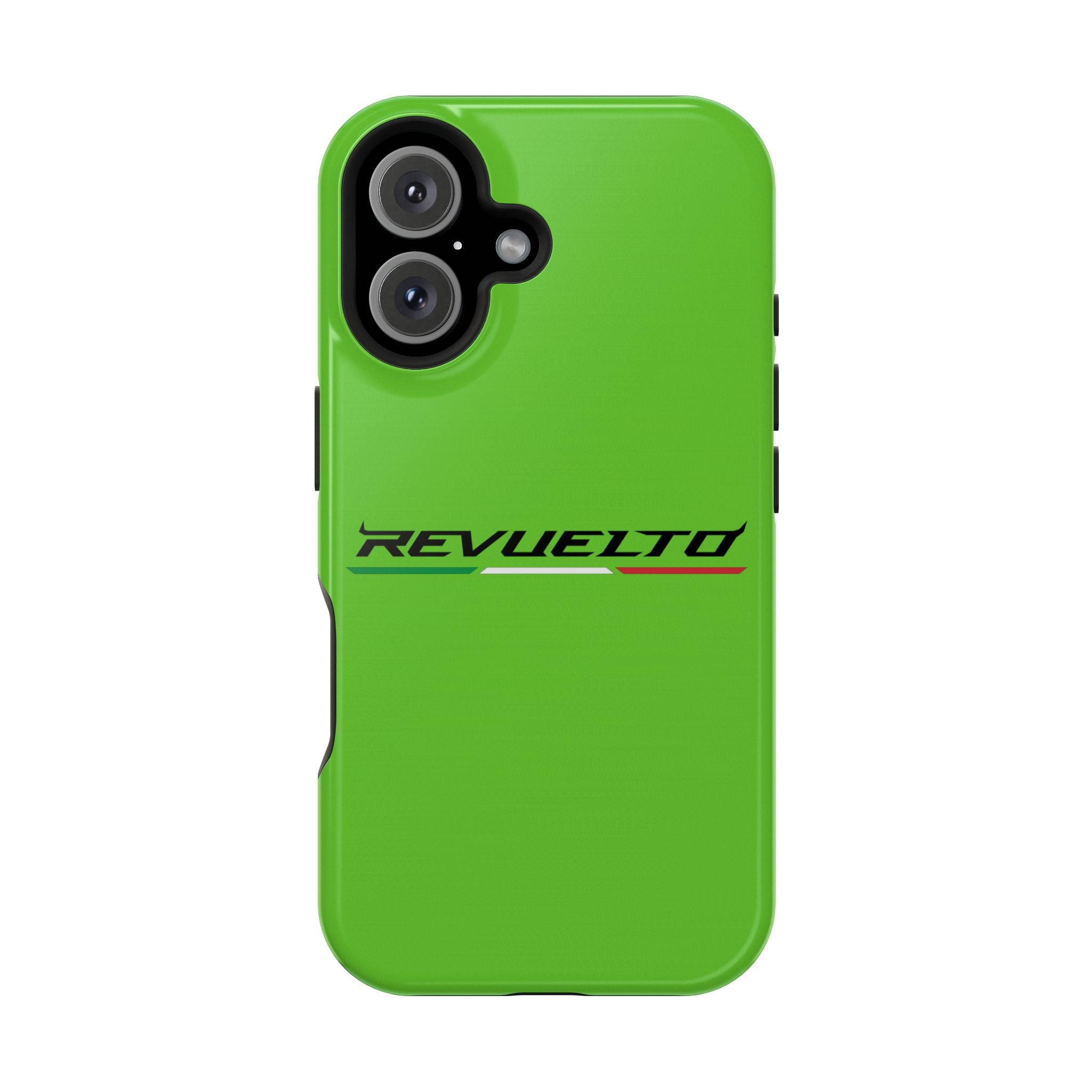 Lamborghini Revuelto Green inspired Magnetic Tough Cases