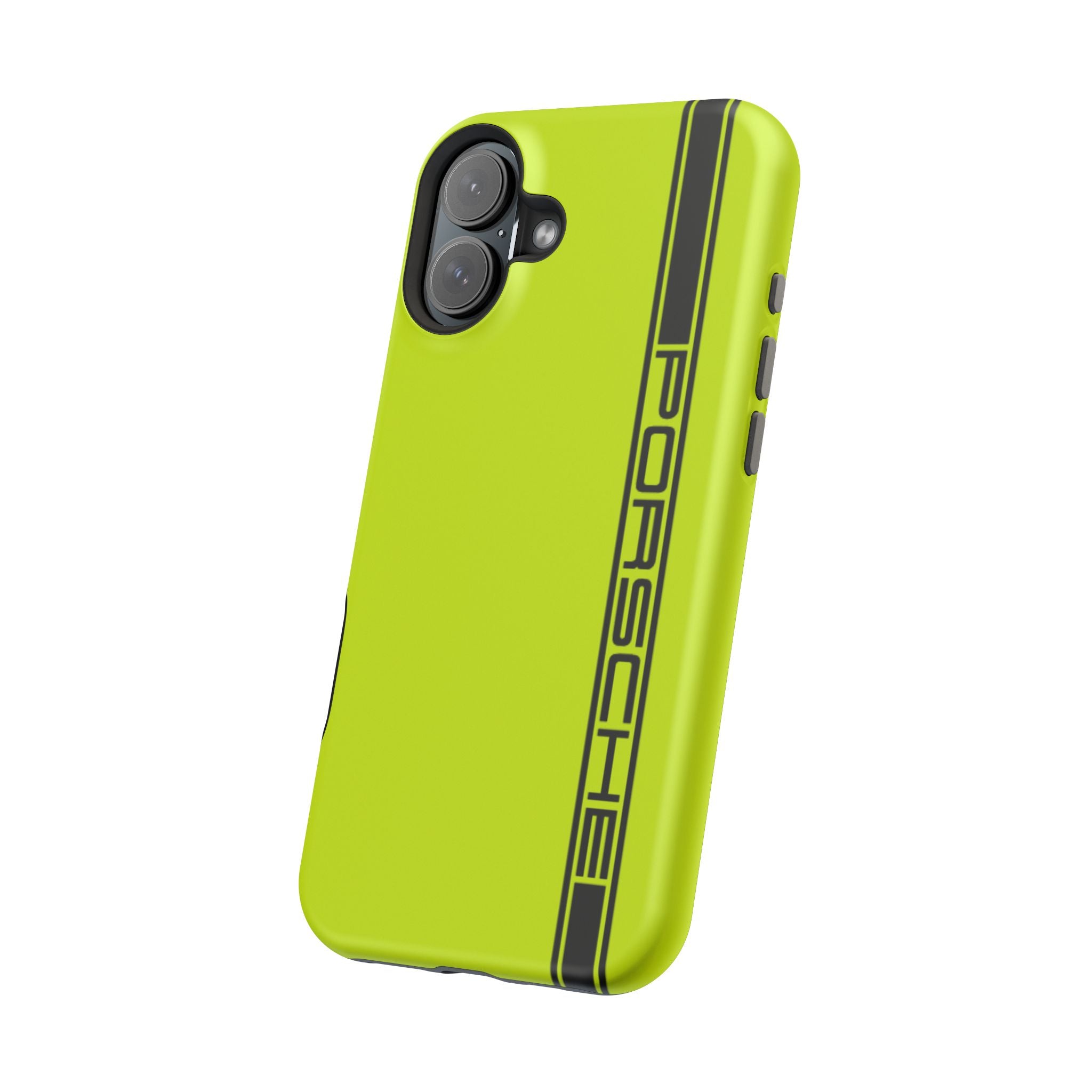 Porsche Acid Green Magnetic Tough Cases