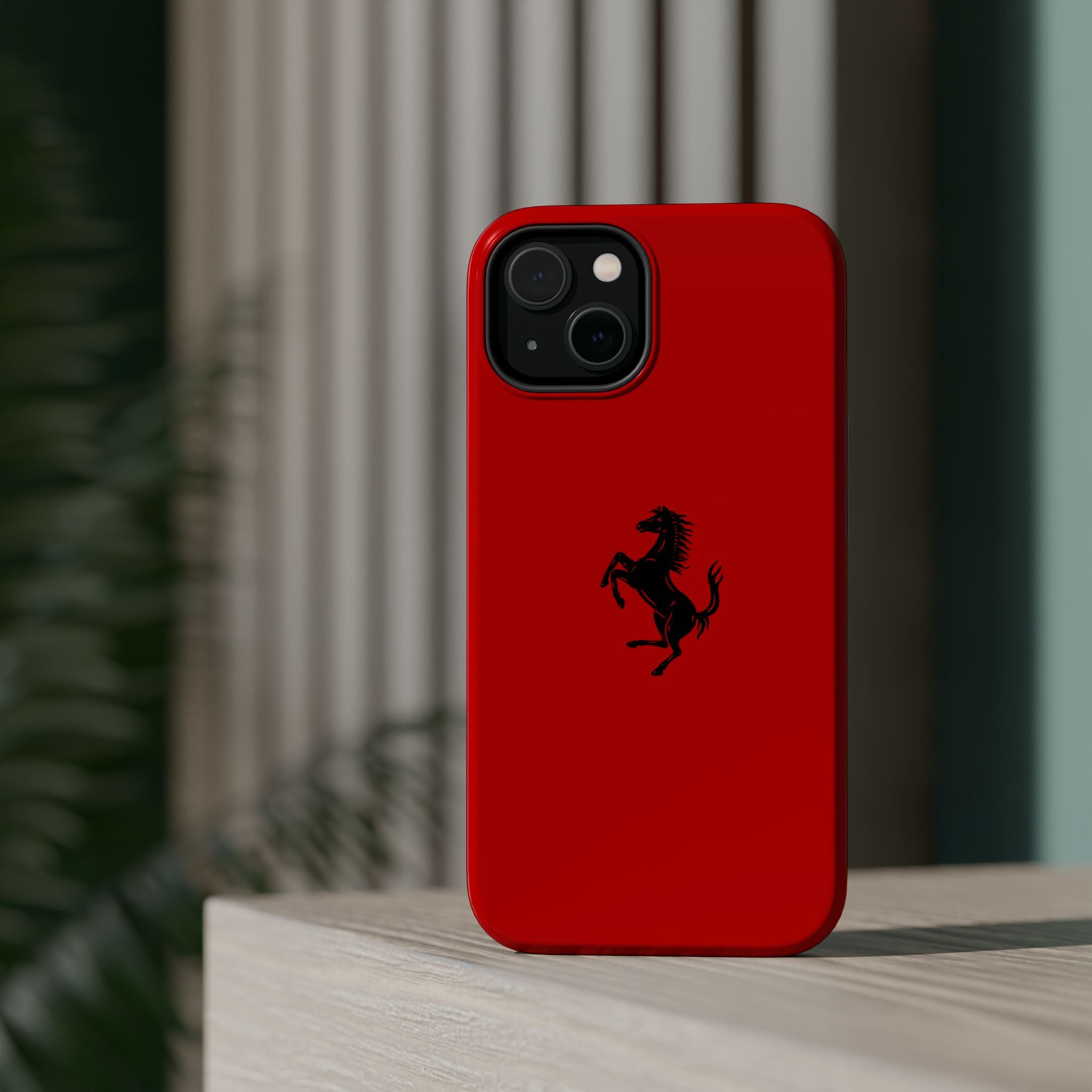 Ferrari horse Rosso corsa inspired Magnetic Tough Cases