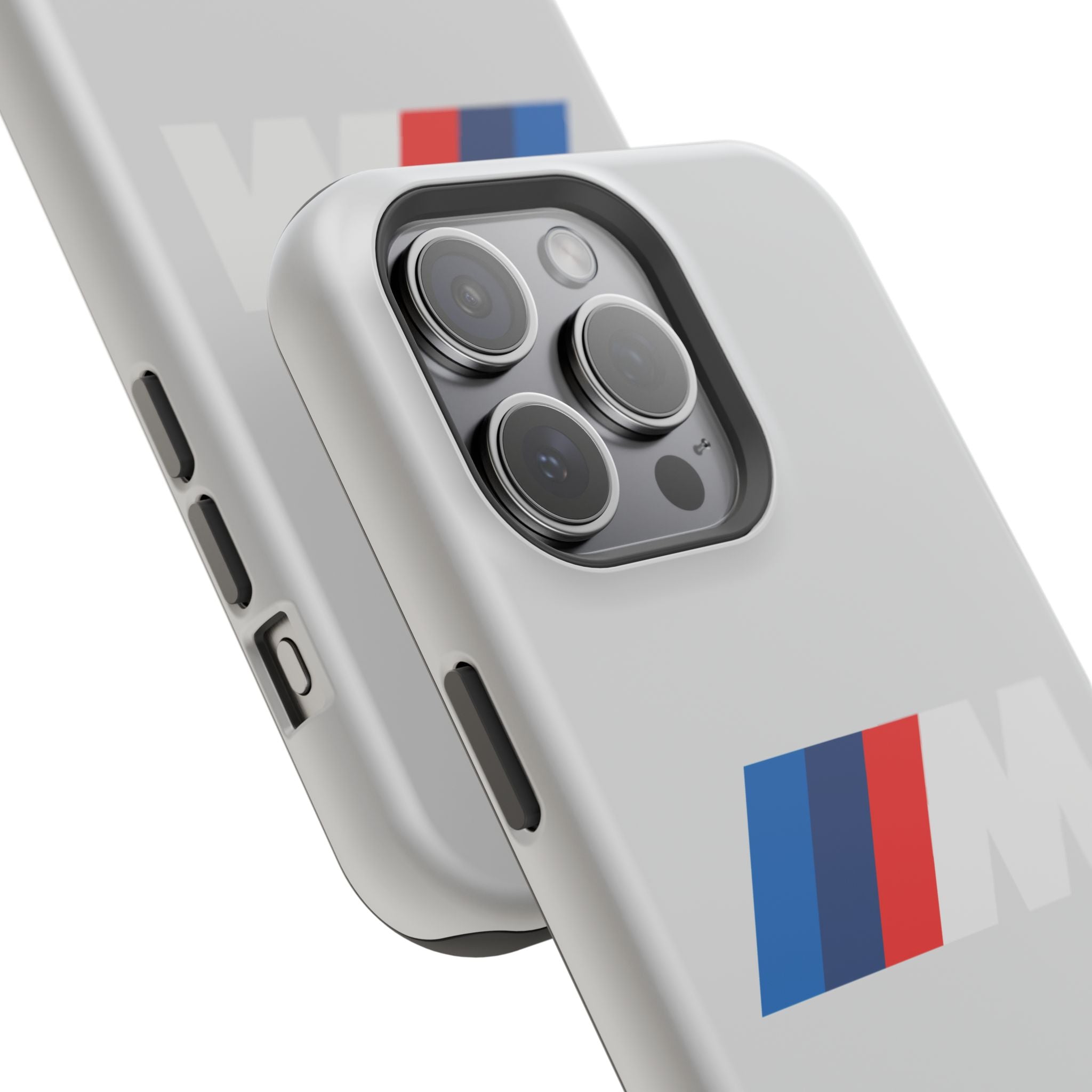 M badge inspired Magnetic Tough Cases