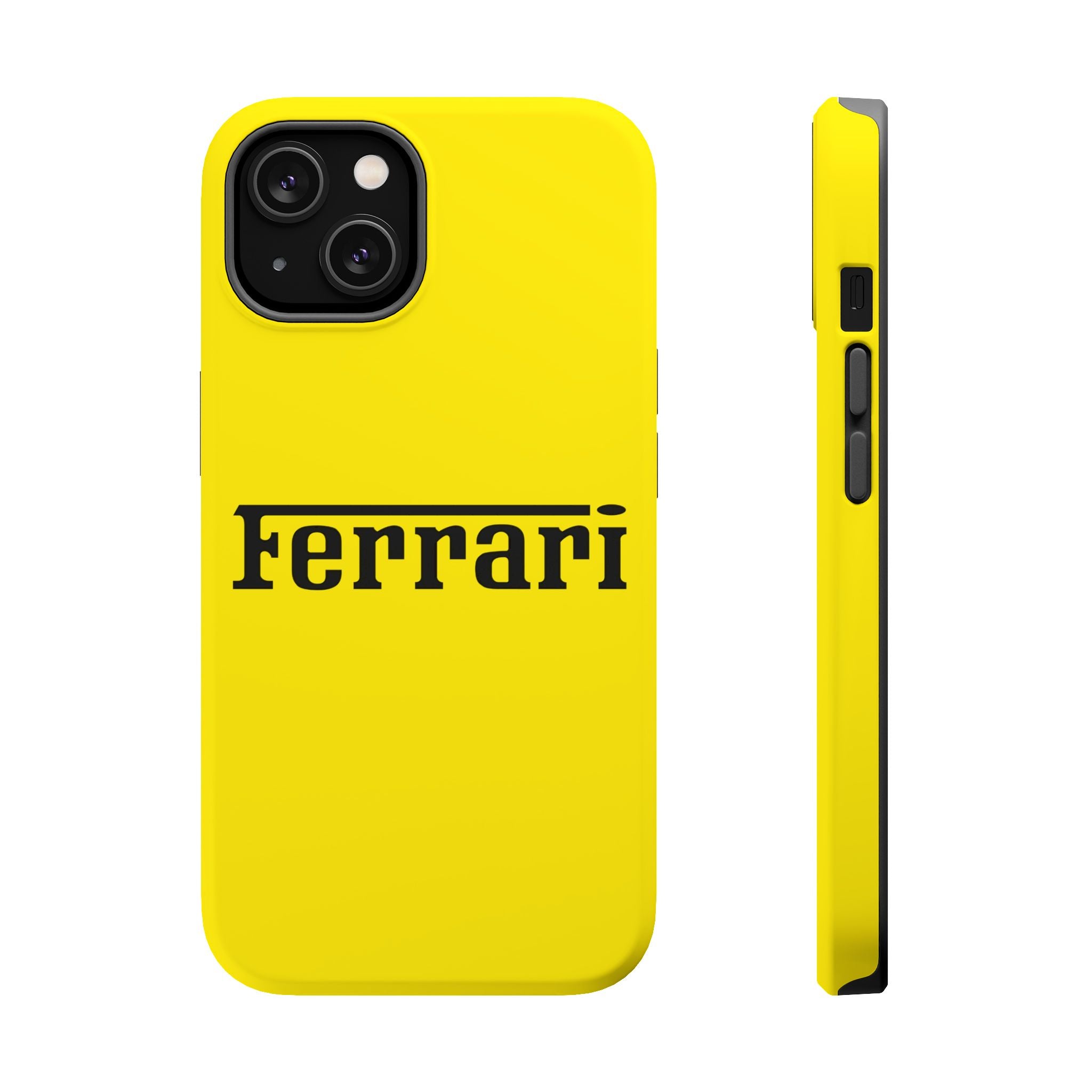 Ferrari Giallo Modena Inspired Magnetic Tough Cases