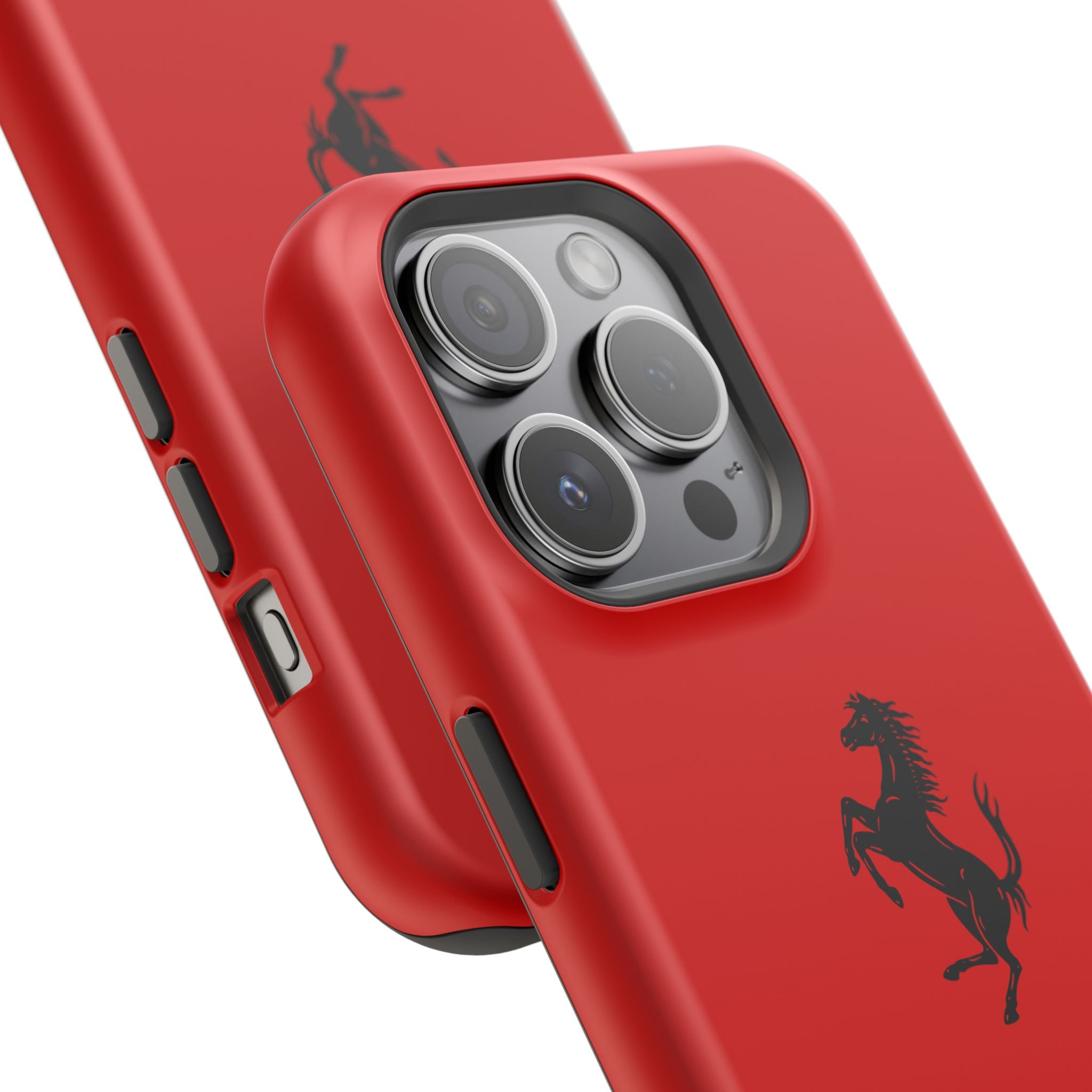 Ferrari horse Rosso corsa inspired Magnetic Tough Cases
