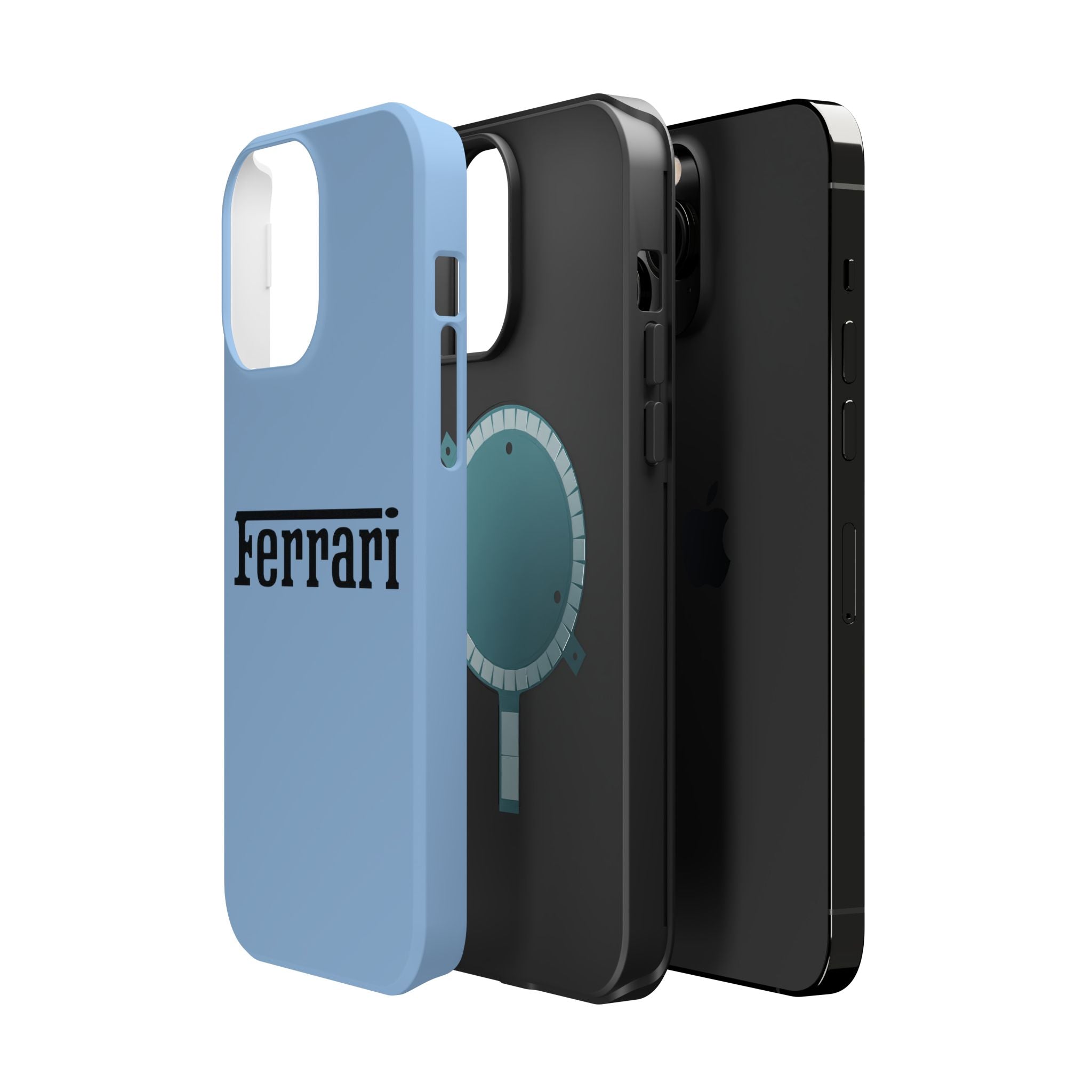 Ferrari Grigio Alloy inspired Magnetic Tough Cases