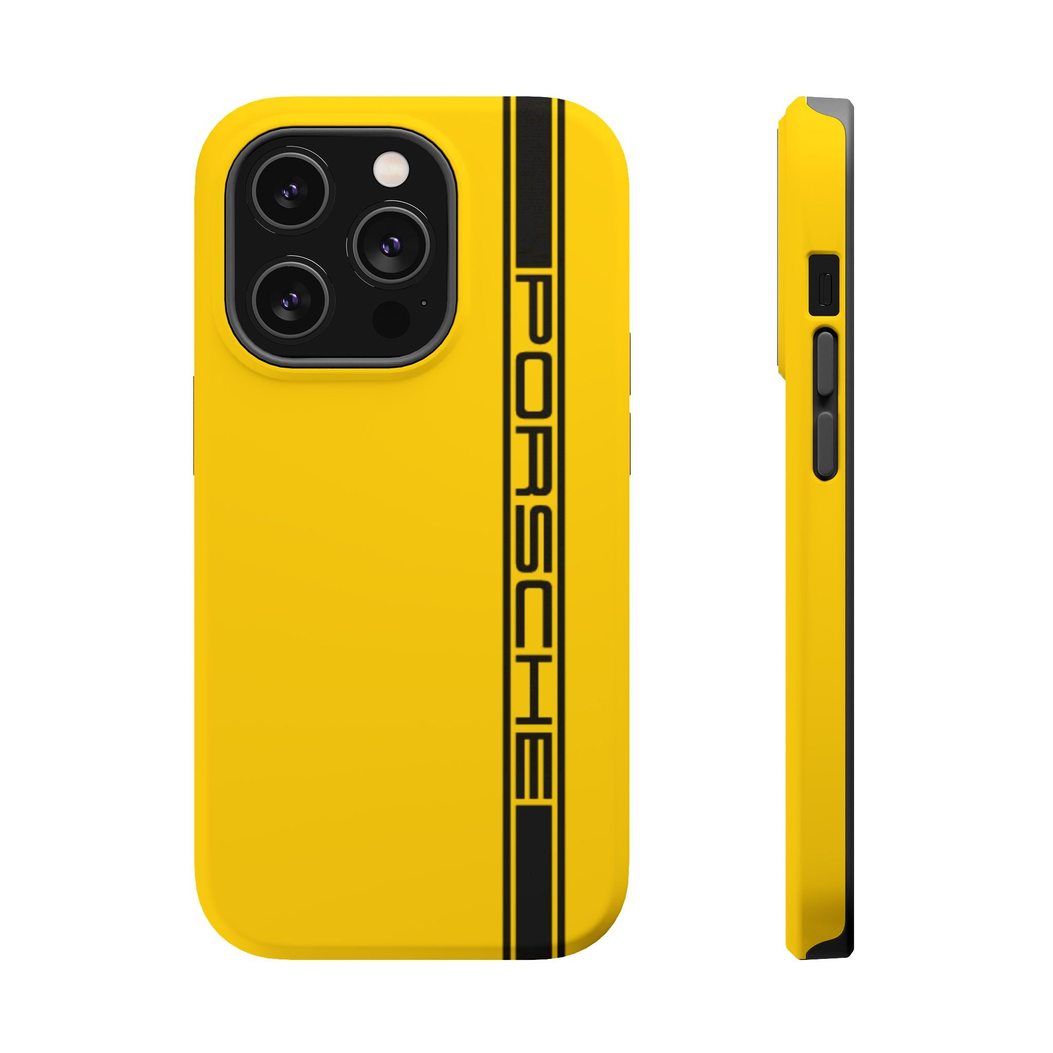 Porsche Speed yellow inspired Magnetic Tough Cases