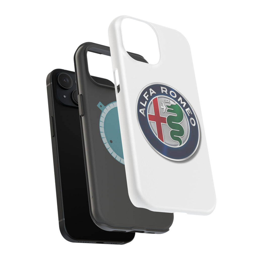Alfa Romeo White Magnetic Tough Cases