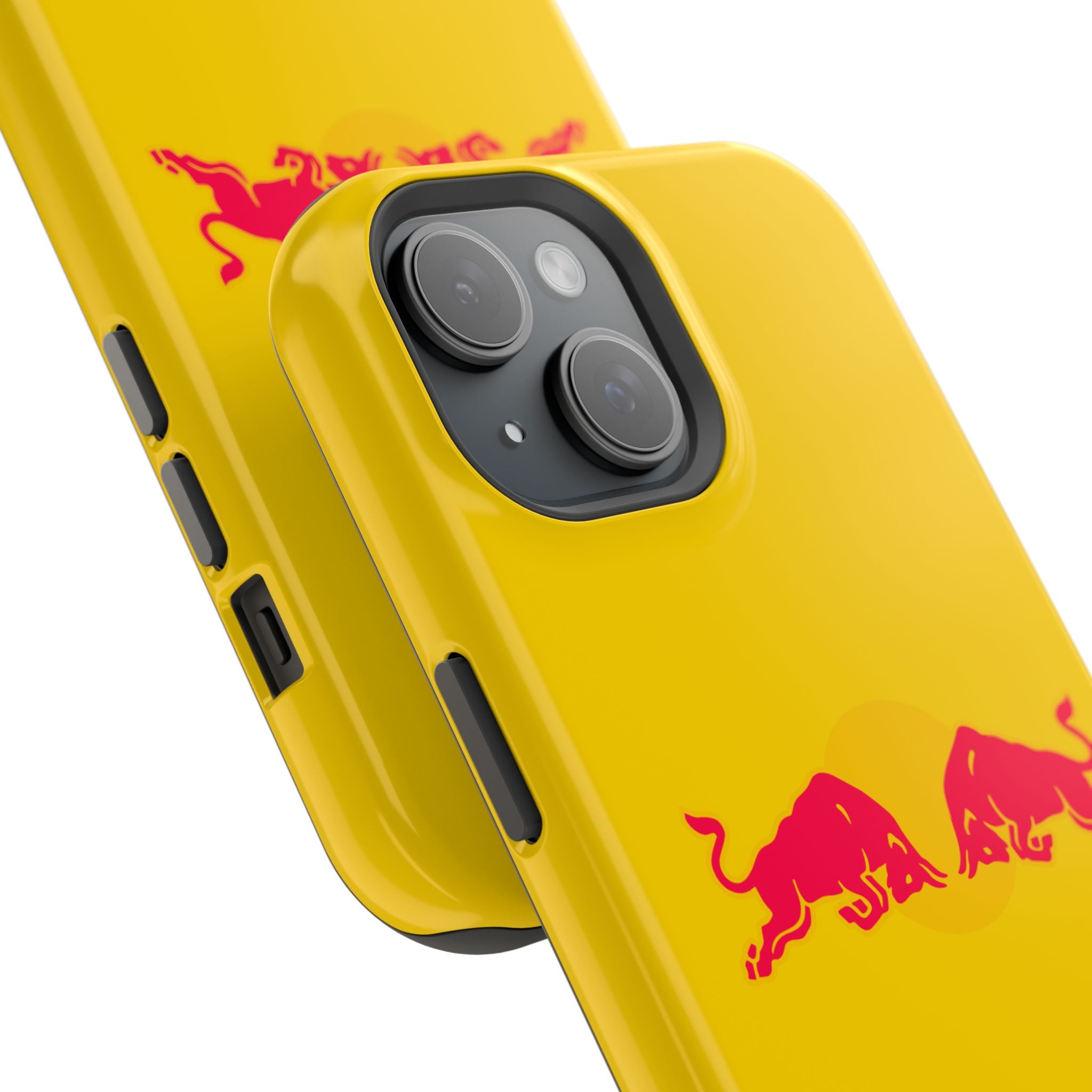 Red Bull yellow inspired Magnetic Tough Cases