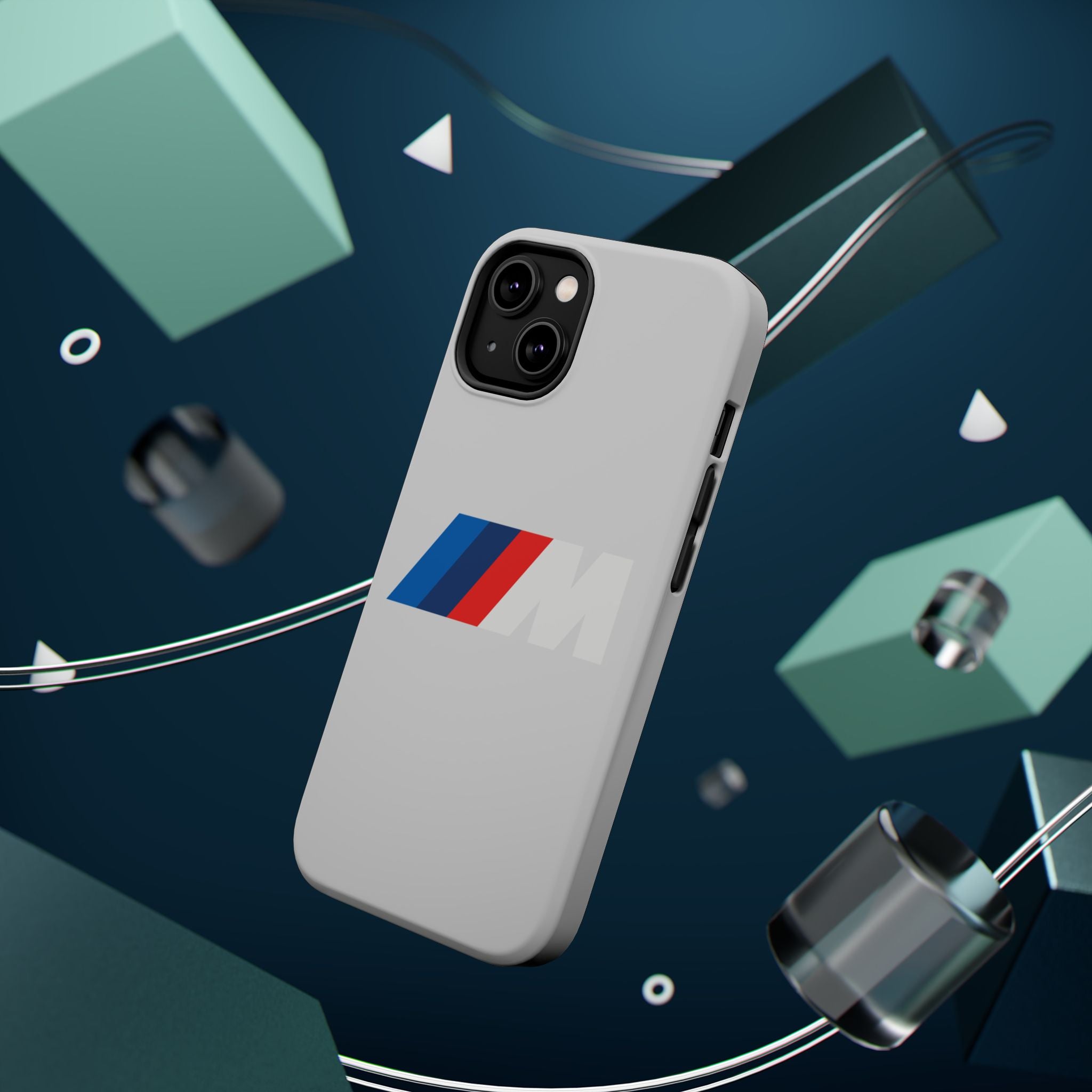 M badge inspired Magnetic Tough Cases