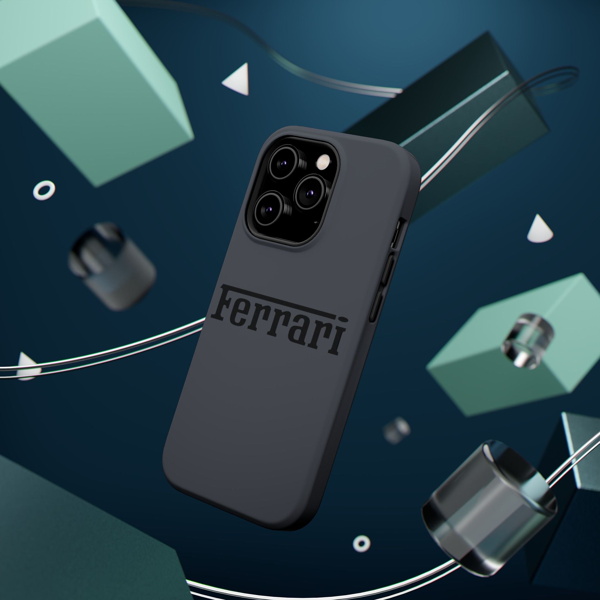 Ferrari Grigio Silverstone inspired Magnetic Tough Cases